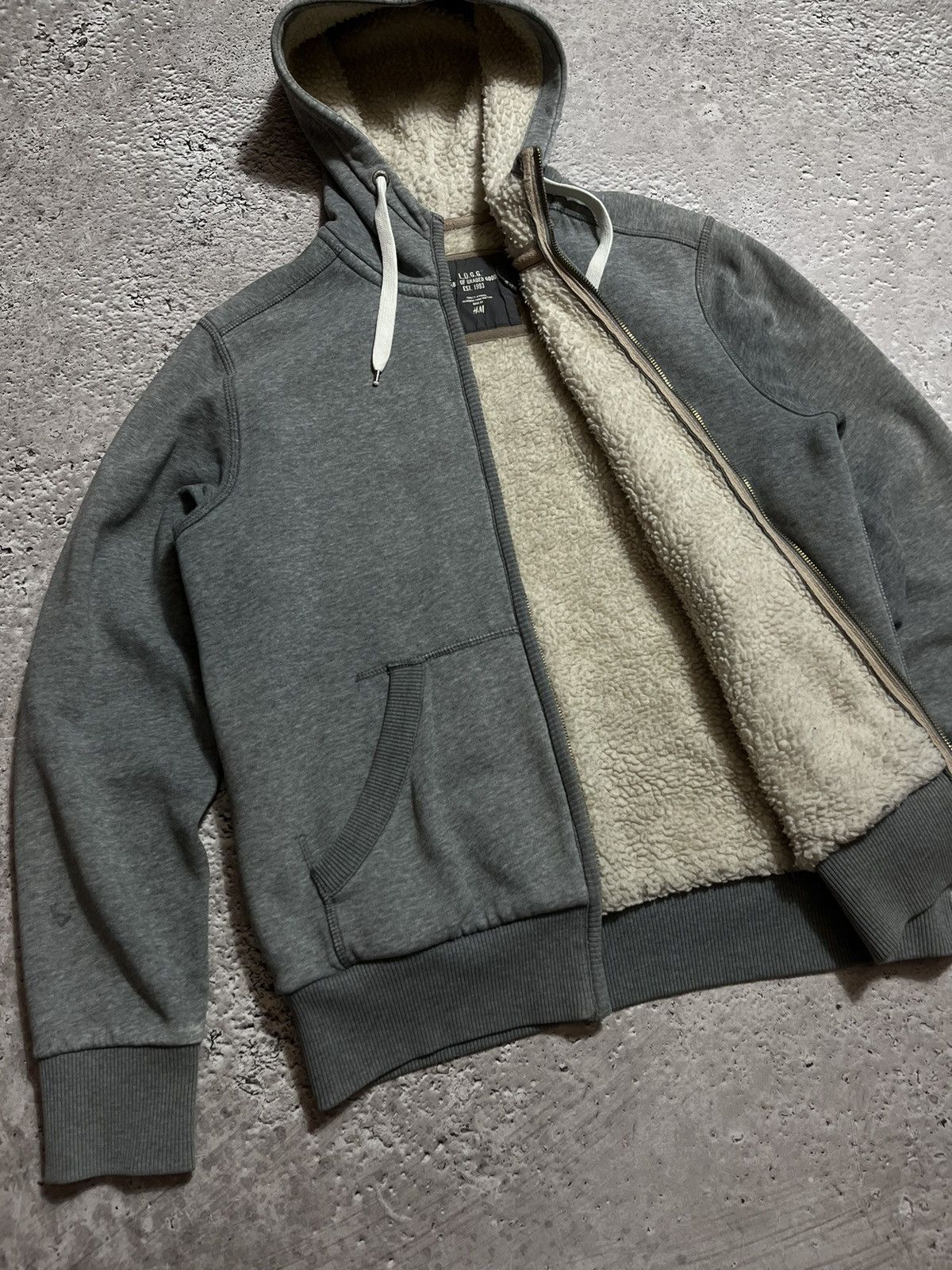 If Six Was Nine × Japanese Brand × Vintage Y2K Vintage Fleece zip up Hoodie Faur Fux Style Size US M / EU 48-50 / 2 - 3 Thumbnail