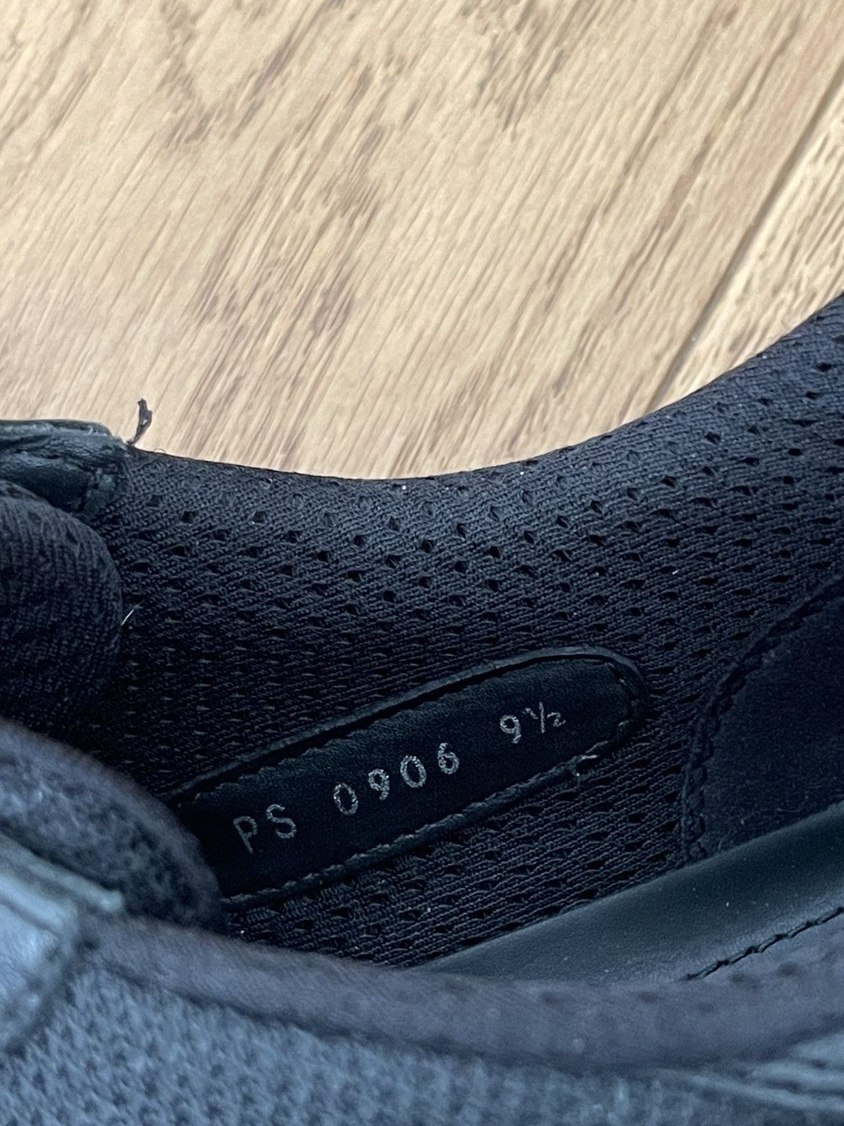 Prada Prada America’s Cup Sneakers Triple Black Leather / Mesh Size US 10.5 / EU 43-44 - 4 Thumbnail