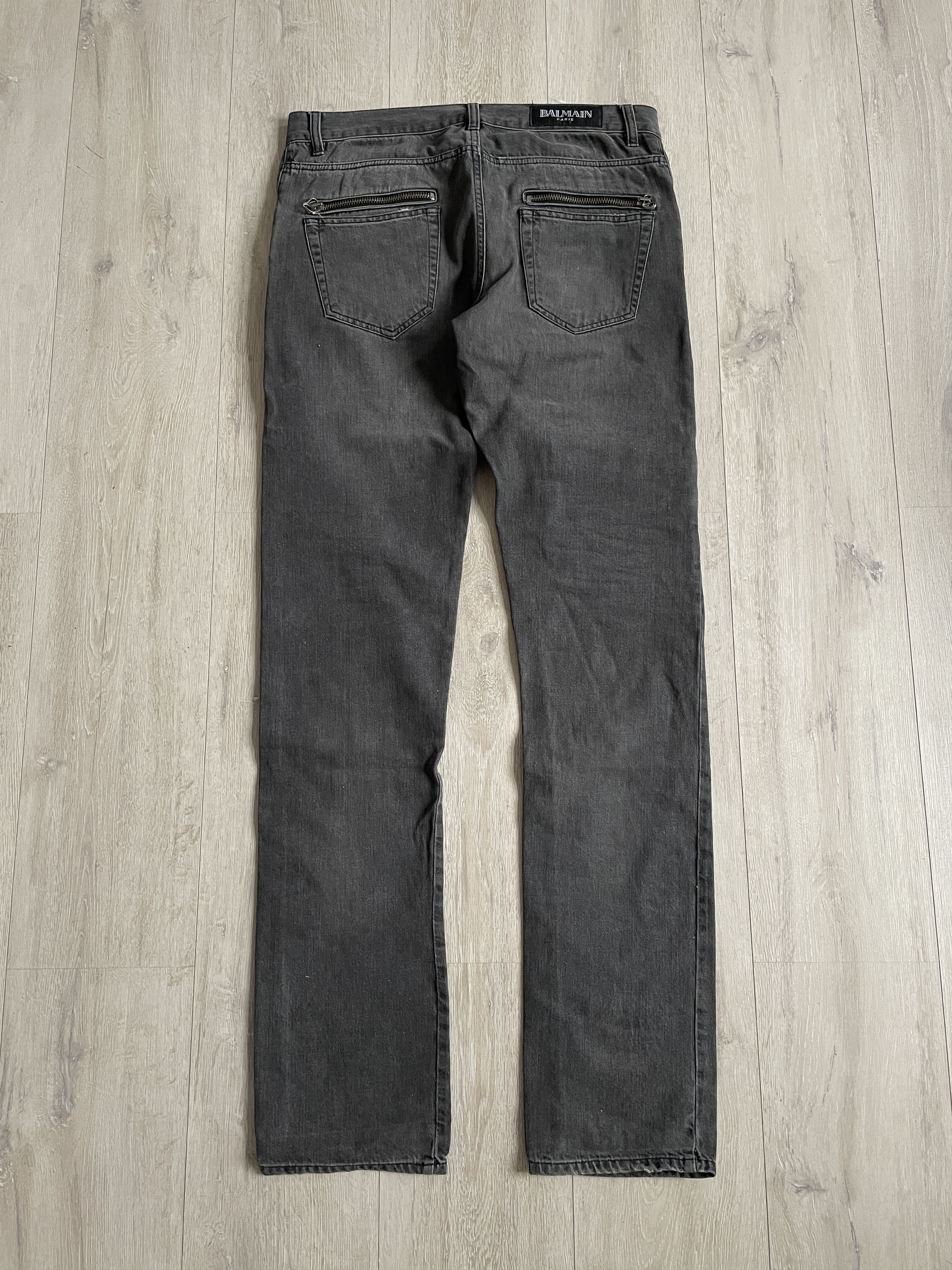 Balmain Balmain SS10 bikers by Christophe Decarnin Size US 33 - 4 Thumbnail