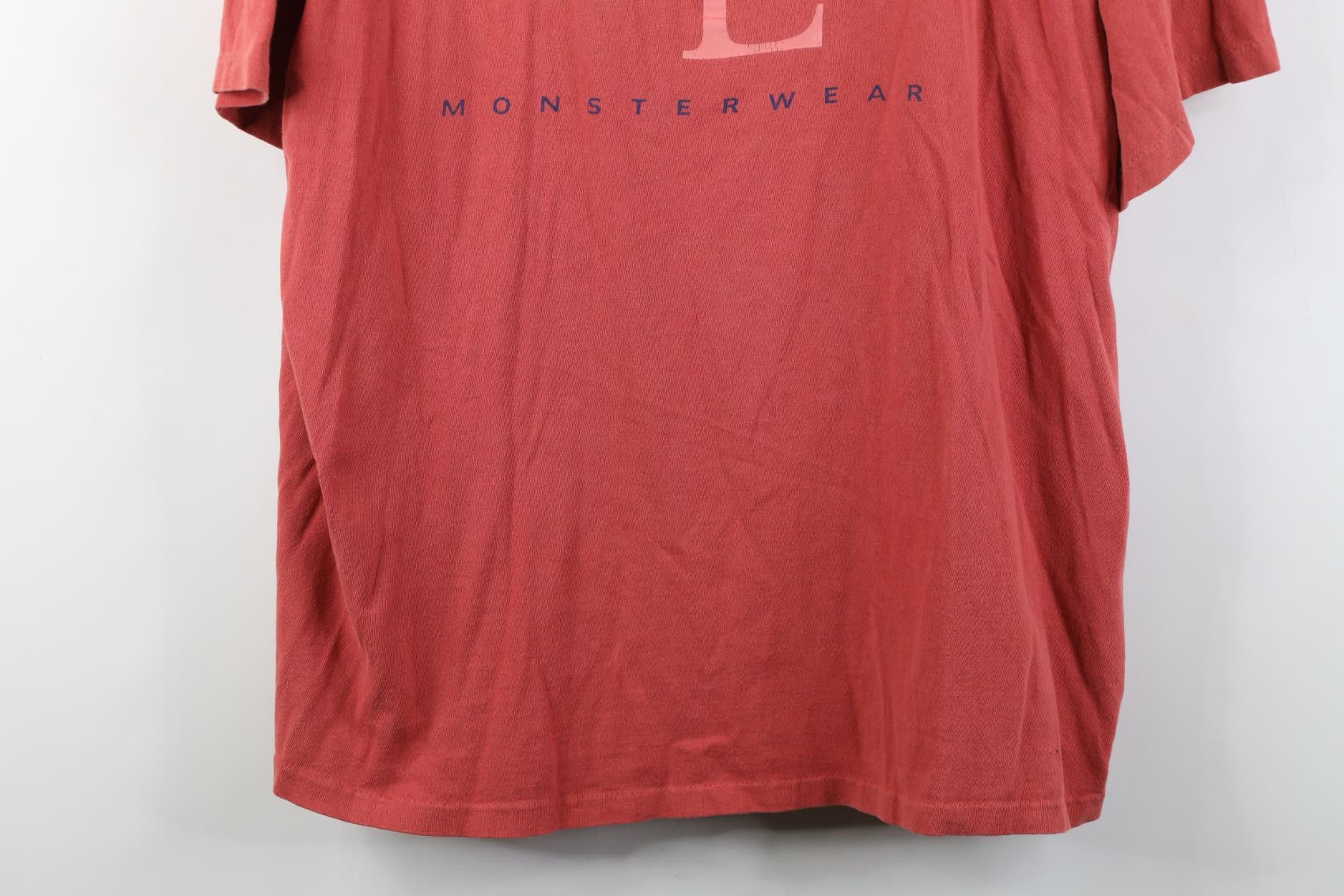 Vintage Vintage 90s The Muppets Elmo Monsterwear Print T-Shirt Size US XL / EU 56 / 4 - 3 Thumbnail