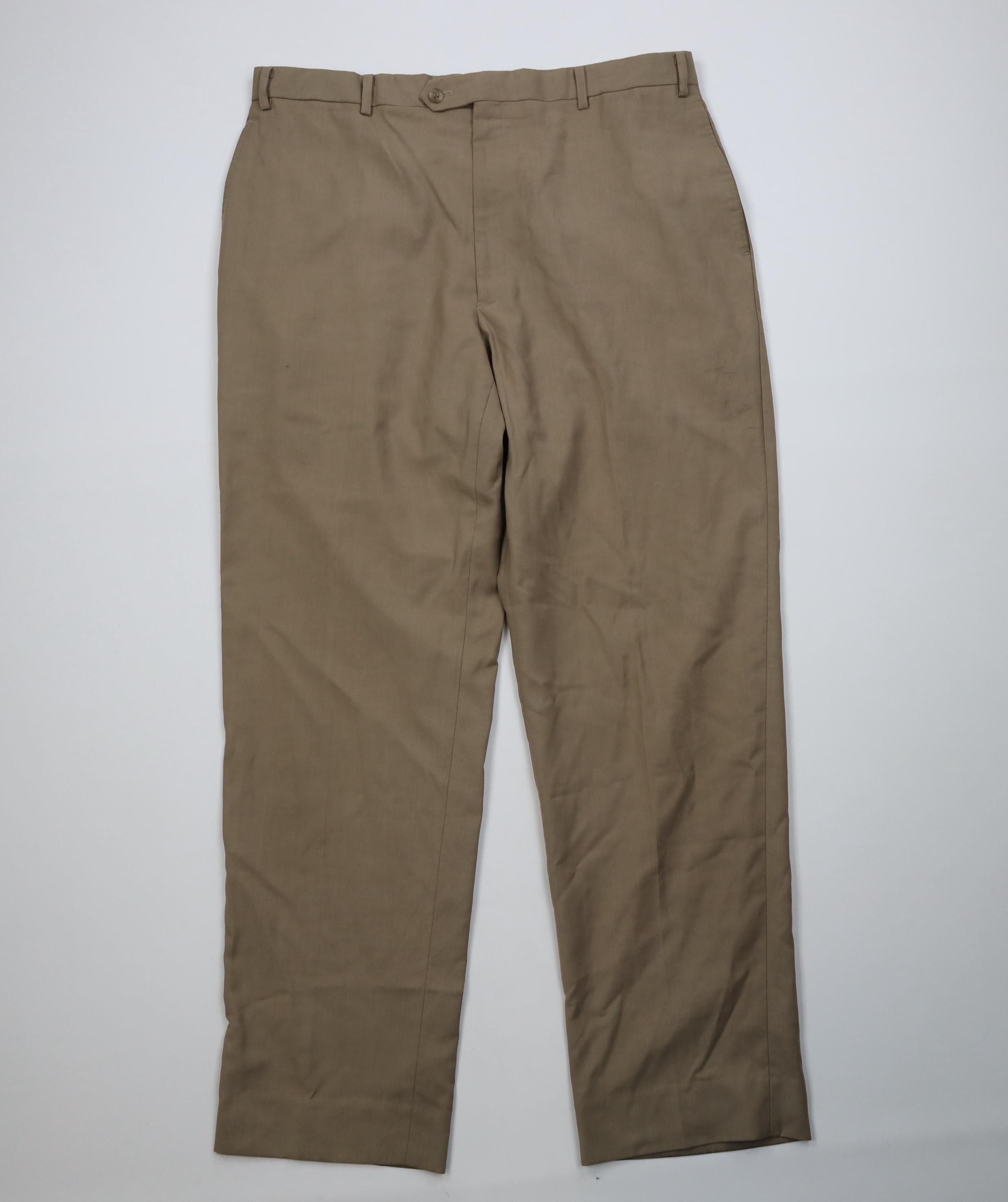 Polo Ralph Lauren Vintage 90s Ralph Lauren Distressed Wide Leg Chino Pants Size US 36 / EU 52 - 1 Thumbnail