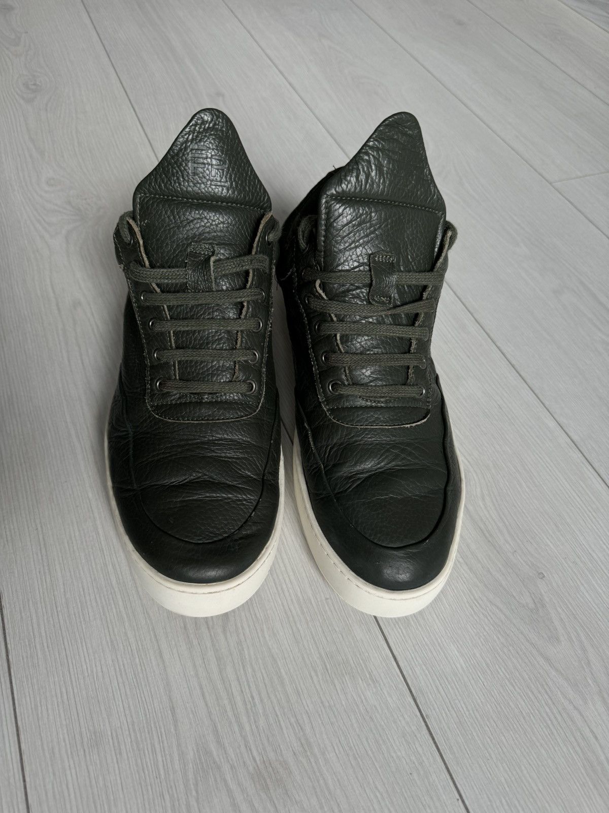 Filling Pieces filling pieces sneakers Green Leather Shoes Mens Size 43 Size US 9 / EU 42 - 4 Thumbnail