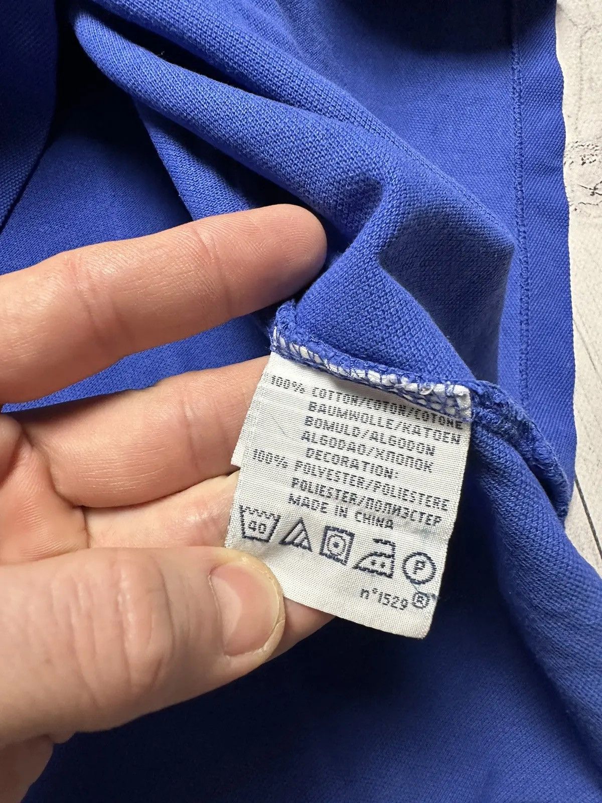 Polo Ralph Lauren Vintage Polo Ralph Lauren Italy 15 number Italia big logo Size US XXL / EU 58 / 5 - 8 Thumbnail