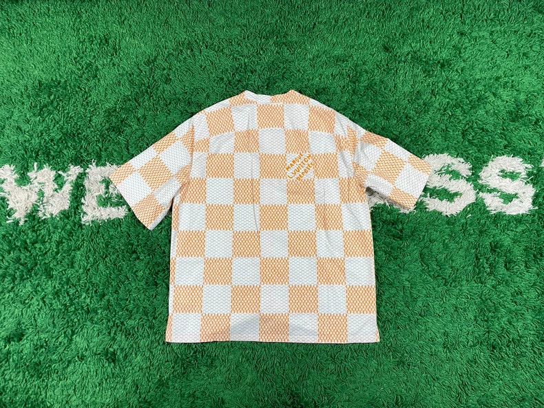 Louis Vuitton Louis Vuitton New FeiDong Checkerboard Short Sleeve Shirt Size US M / EU 48-50 / 2 - 2 Thumbnail