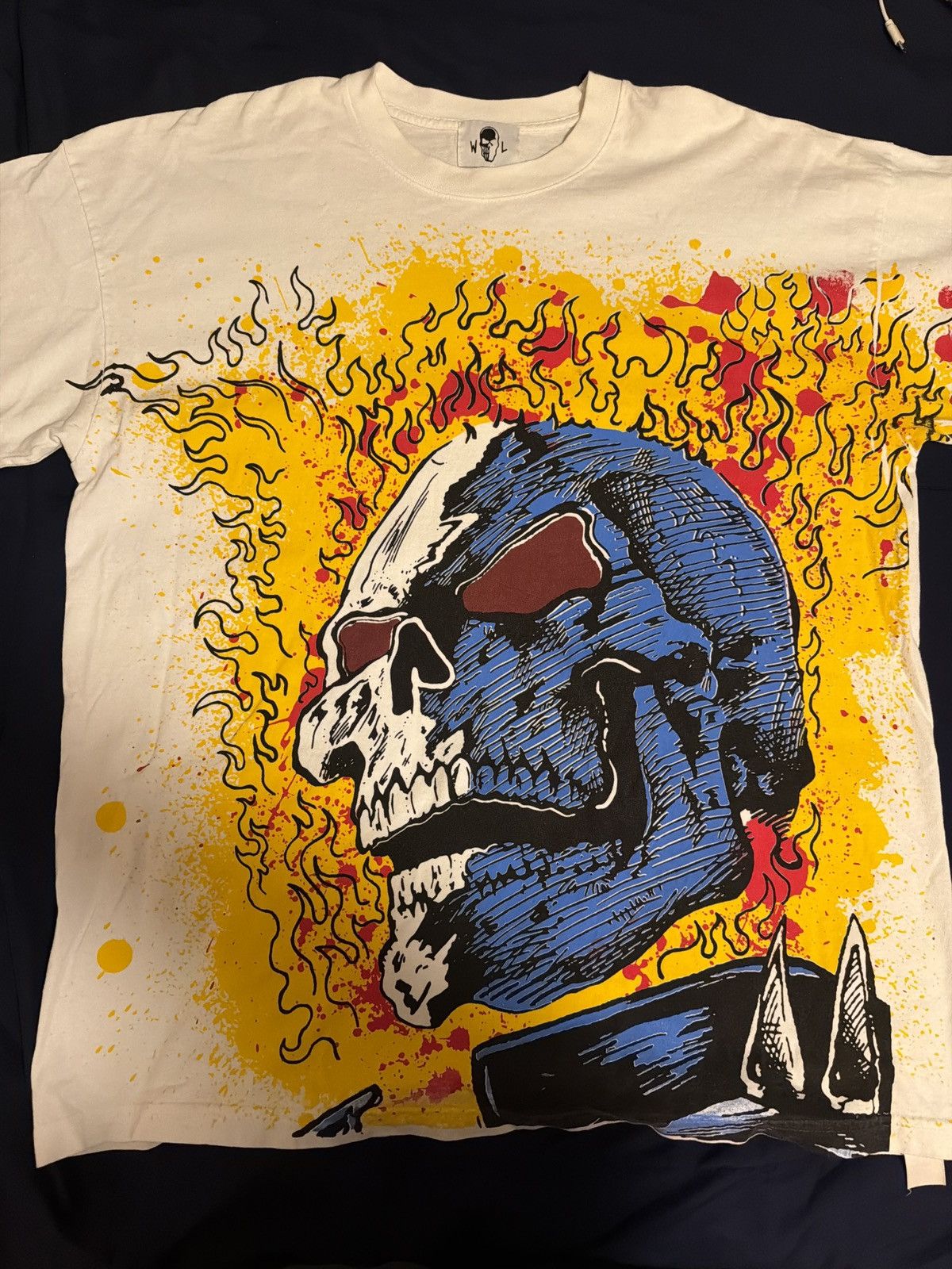 Marvel Comics × Warren Lotas Warren Lotas x Marvel Ghost Rider tee Size US XL / EU 56 / 4 - 1 Thumbnail