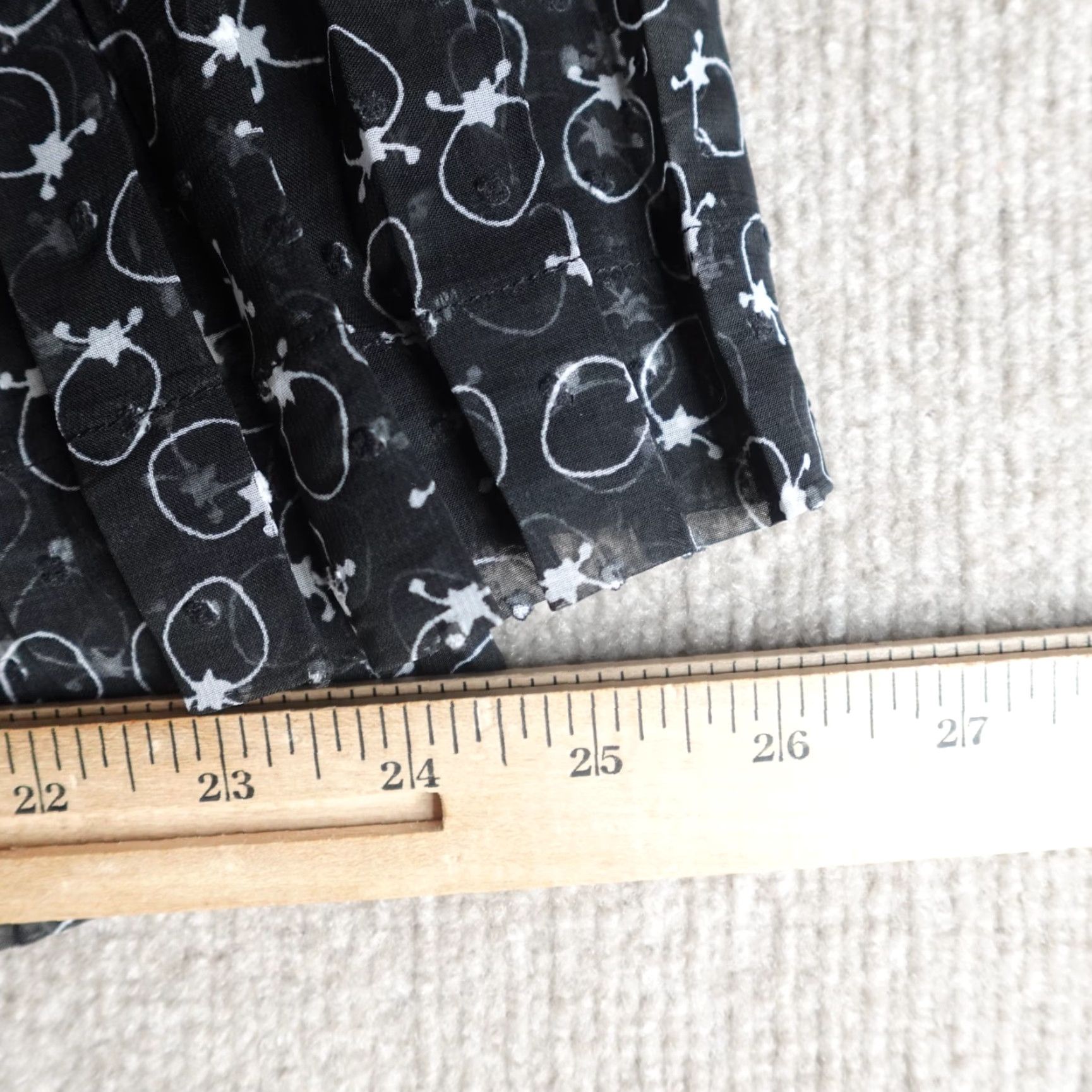 See By Chloe Womens Skirt Medium 6 Pleated Short