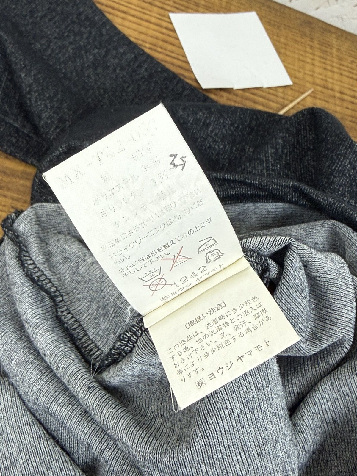 Y's 90s Vintage Y’s For Men Yohji Yamamoto Cotton Long Sleeve 3 Size US L / EU 52-54 / 3 - 7 Thumbnail