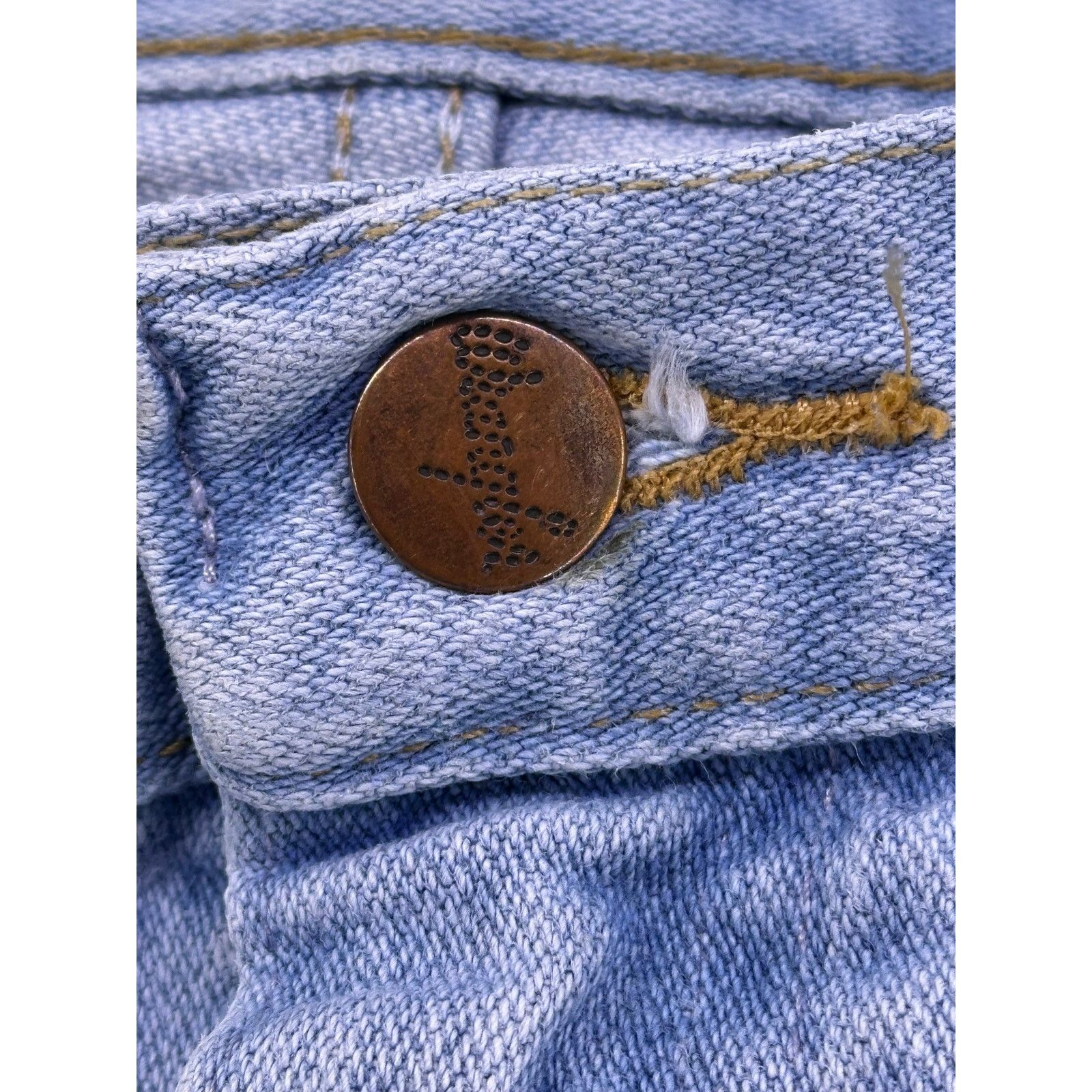 Wrangler Vintage Wrangler Demin Jeans Copper Pockets Size 32W30L Size US 32 / EU 48 - 6 Thumbnail