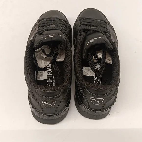Puma Puma Women's Jada Black & Silver Low Top Sneakers- US9.5 Size US 9.5 / IT 39.5 - 10 Thumbnail