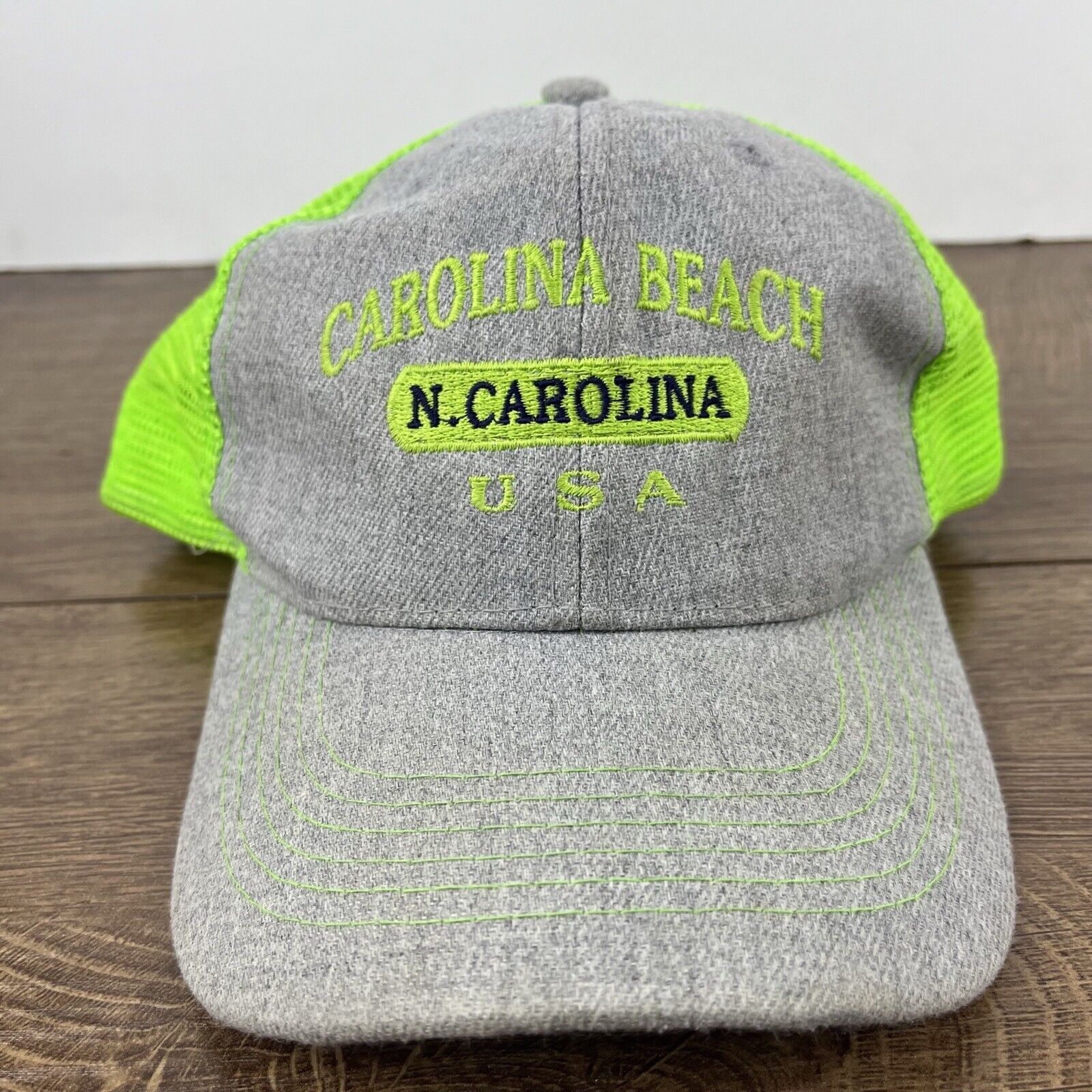 Other Carolina Beach Hat USA Snapback Hat Gray Hat Adjustable Gray Size ONE SIZE - 6 Thumbnail