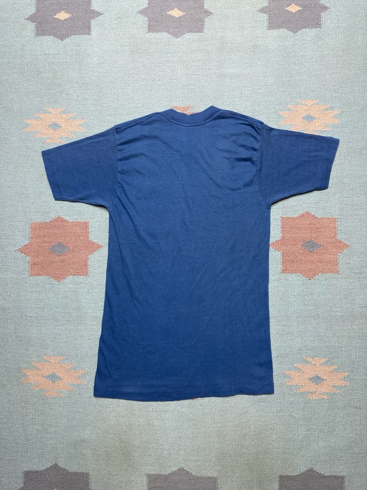 Vintage 70s pocket t shirt blank soft single stitch Pelham small Size US S / EU 44-46 / 1 - 5 Thumbnail