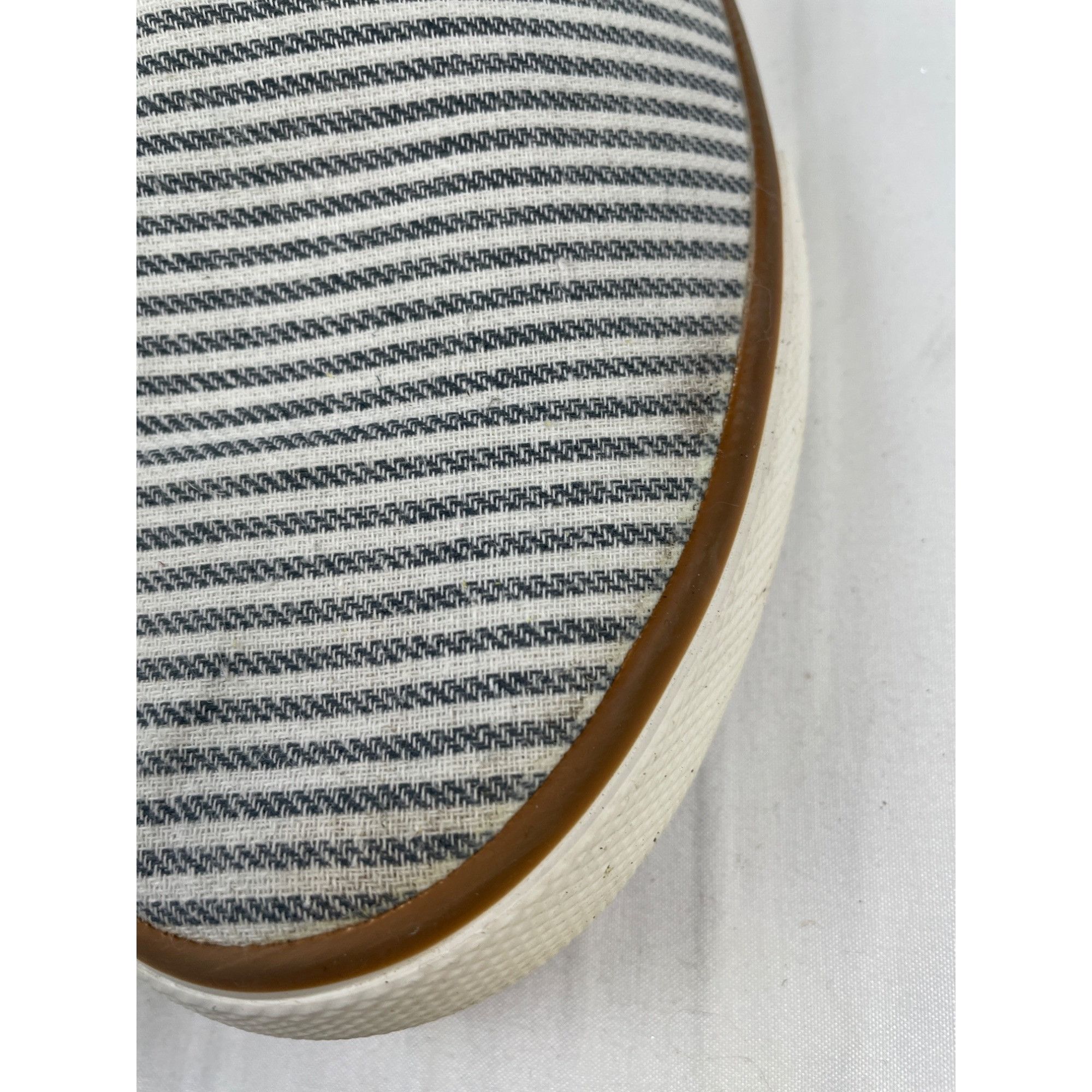 Tommy Bahama Tommy Bahama Women's White Striped/Yellow Shoes/ Slip on Siz Size US 9.5 / IT 39.5 - 7 Thumbnail