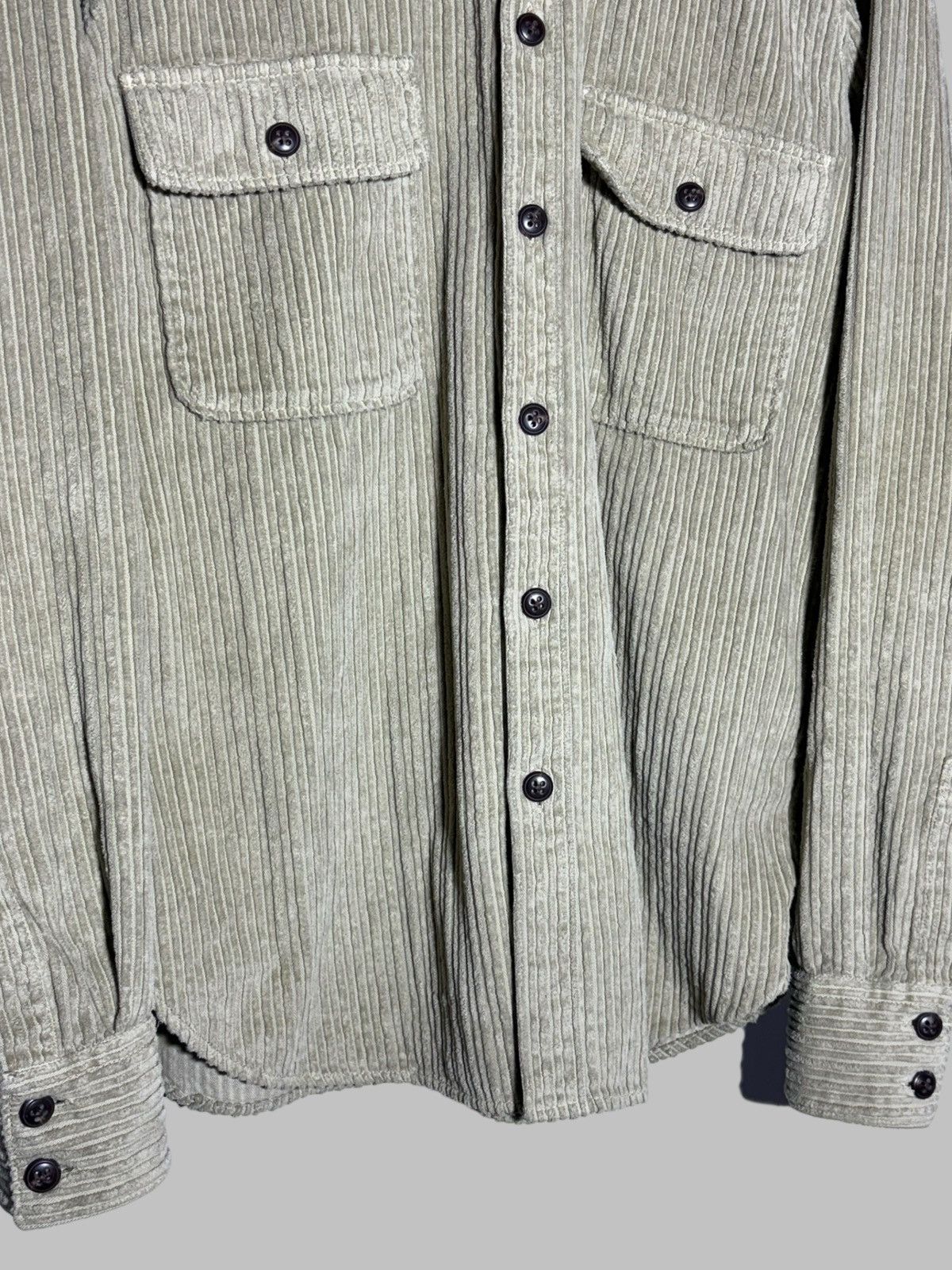 Tintoria Mattei Tintoria Mattei 954 Long Sleeve Corduroy Shirt Luxury Size US M / EU 48-50 / 2 - 4 Thumbnail