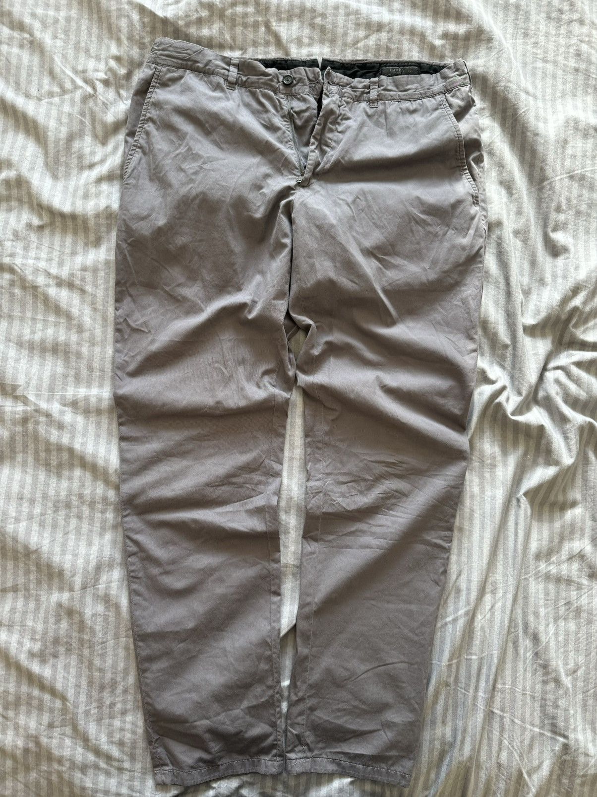 Prada Prada Straight Fit Pants Size US 36 / EU 52 - 1 Thumbnail