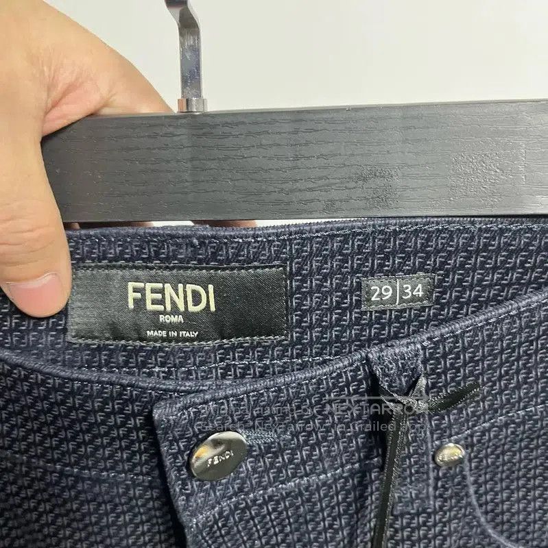 Fendi Fendi Casual Navy Pants for Men . Size US 30 / EU 46 - 3 Thumbnail