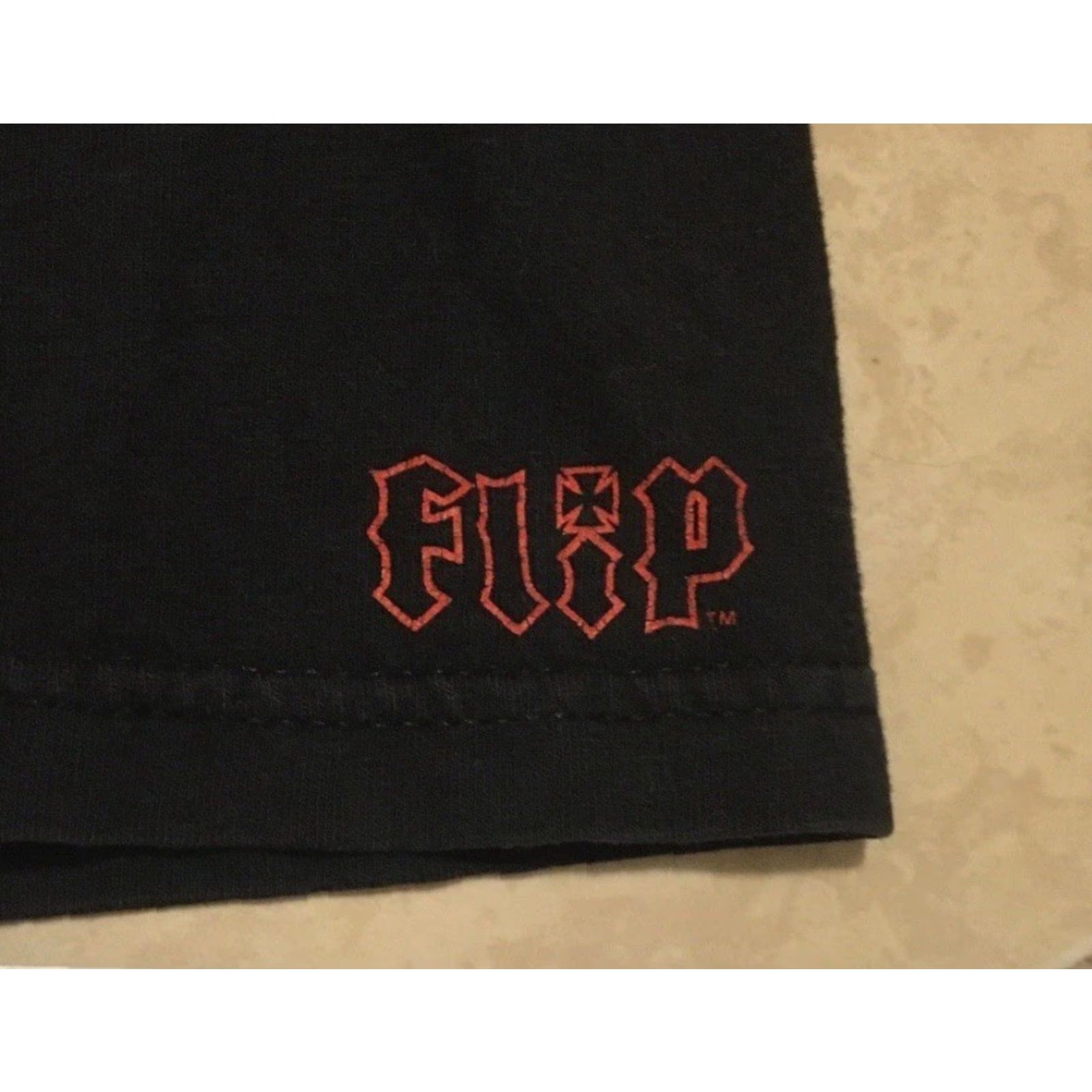 Vintage VINTAGE Flip Skateboards Faded Shirt XL Black Nike? Wait. Size US XL / EU 56 / 4 - 3 Thumbnail