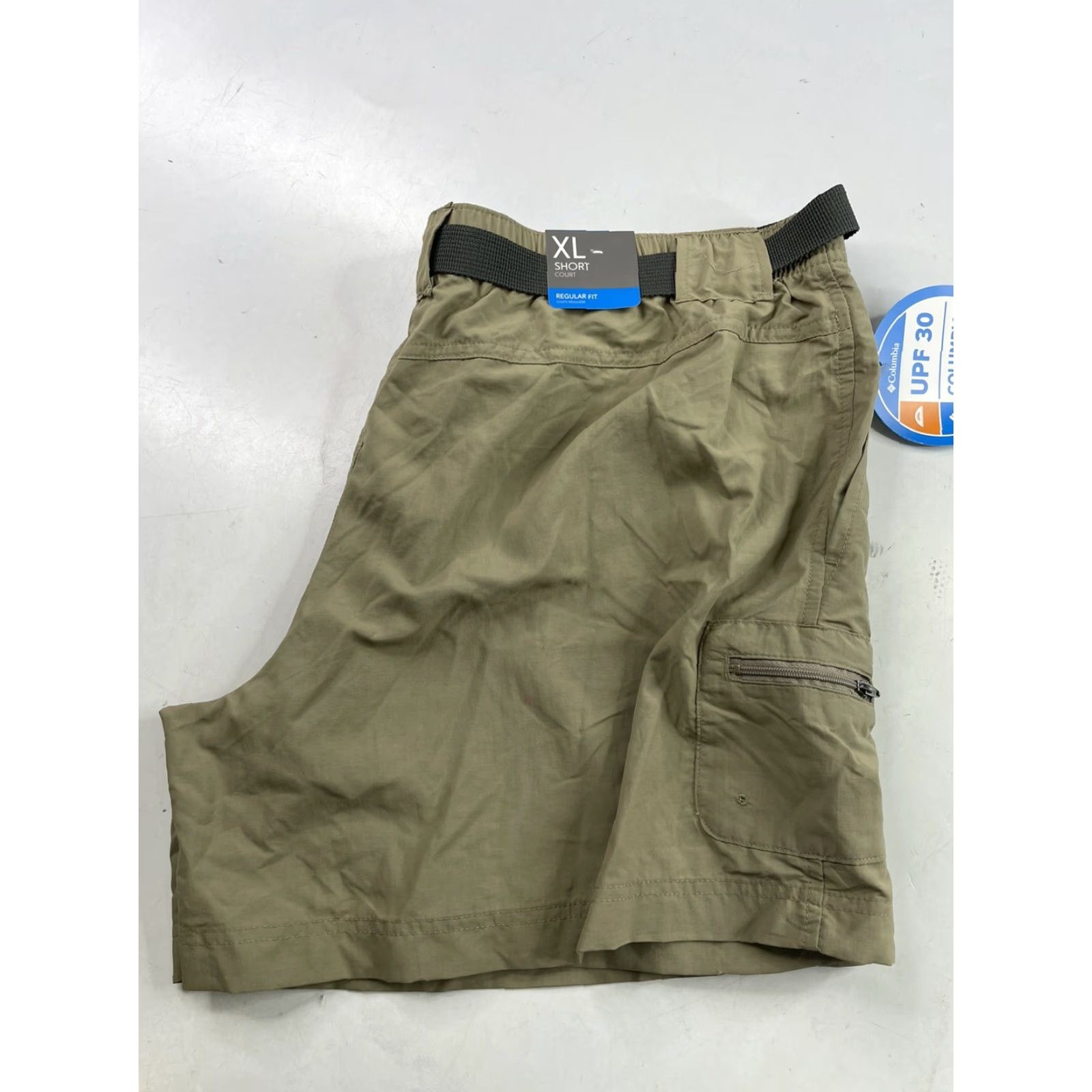 Vintage NWT Columbia Sandy River Cargo Shorts Women's XL Nylon Khaki Outdoor Hiking Size 40" / US 18 - 3 Thumbnail