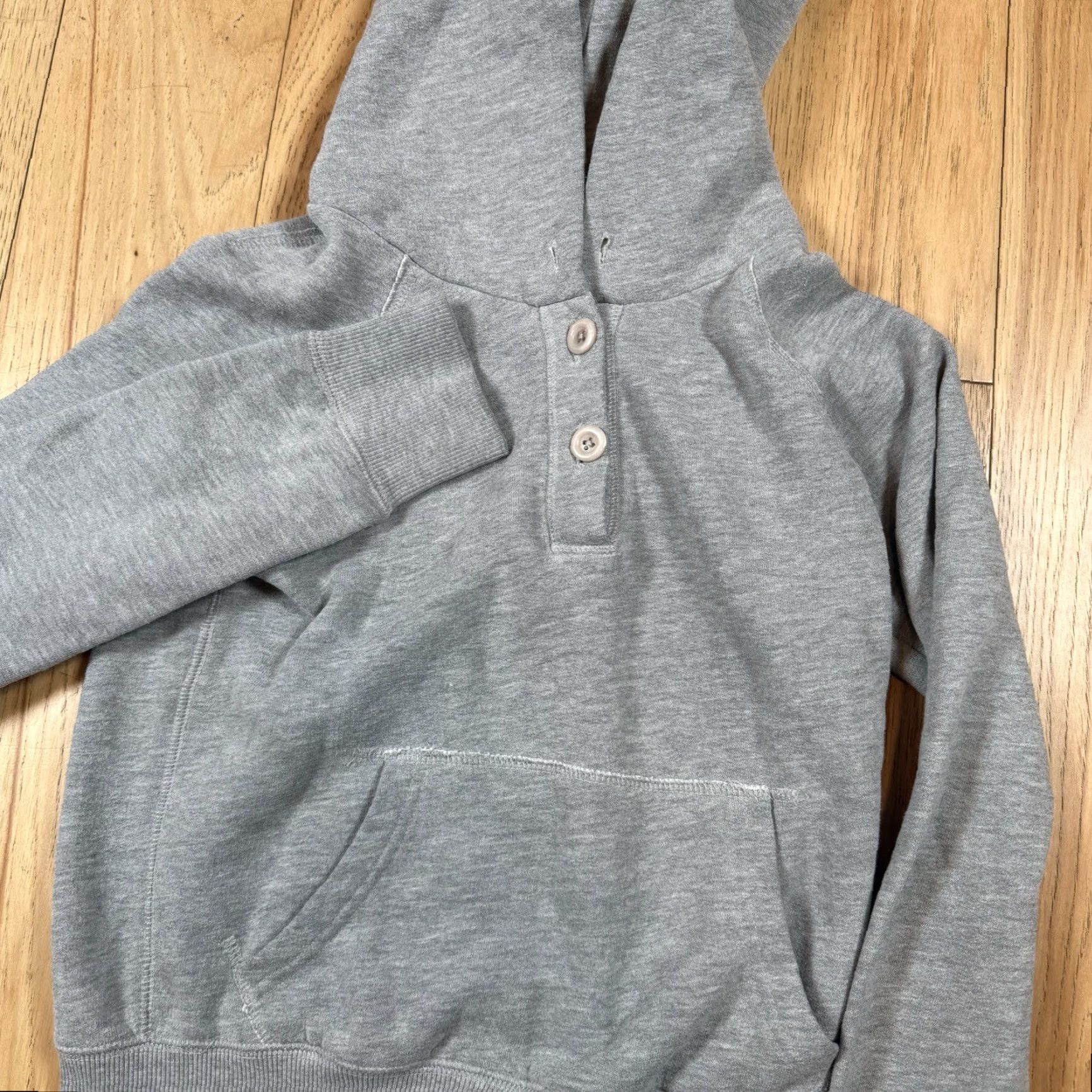 Abercrombie & Fitch VINTAGE Abercrombie & Fitch Hoodie Sweatshirt Pullover Women’s Small S Grey Y2K Pullover Womens Size S / US 4 / IT 40 - 3 Thumbnail