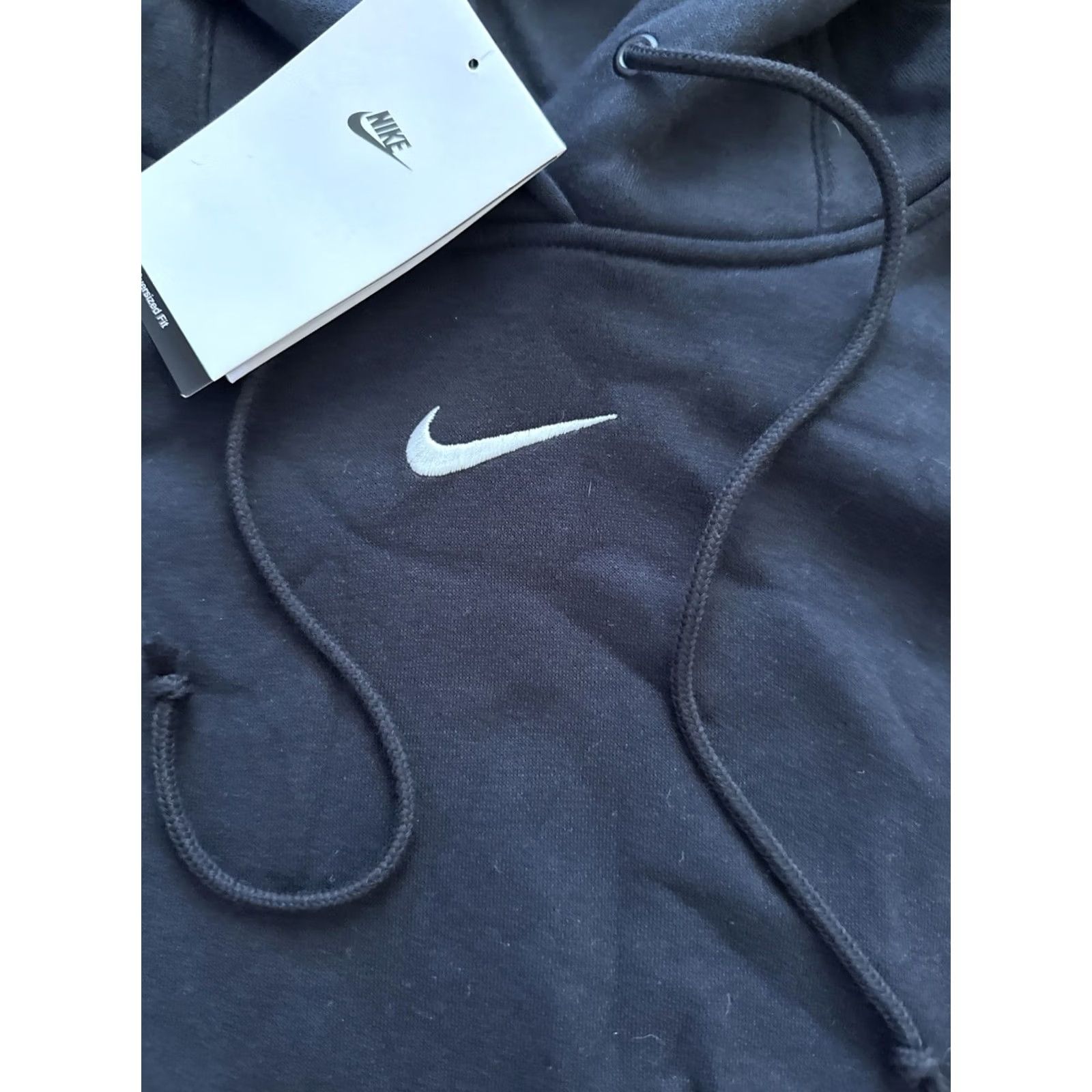 Nike Nike Phoenix Fleece Oversized Pullover Hoodie Womens Size Small S Black C13 Size S / US 4 / IT 40 - 2 Thumbnail