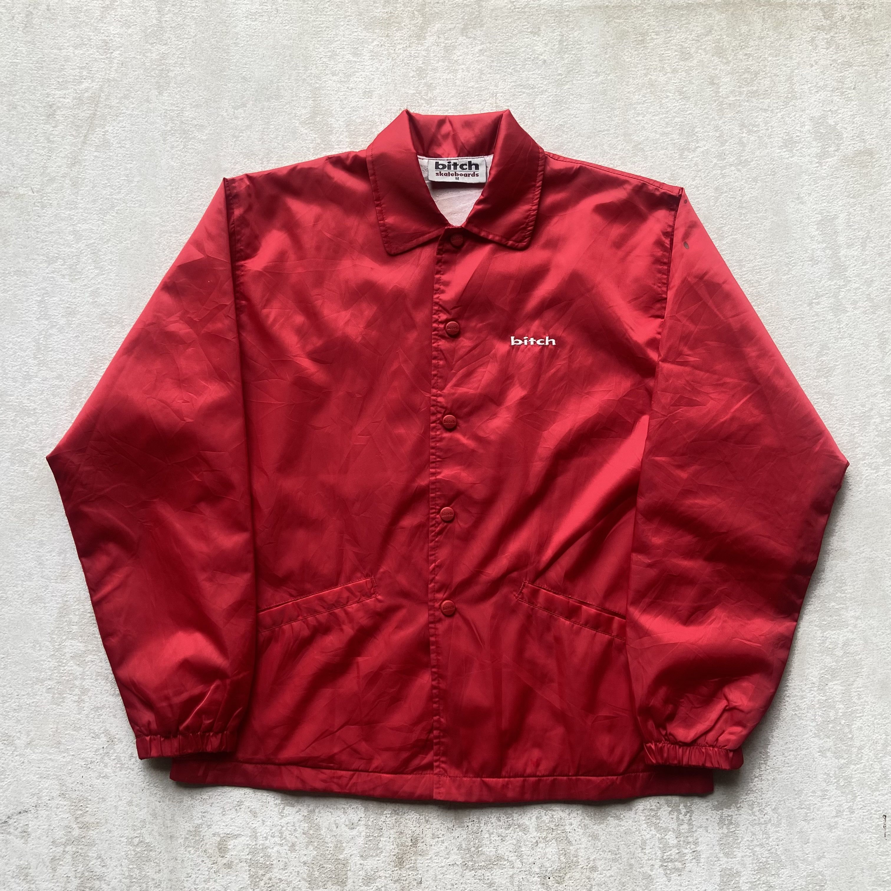 ジャケット・アウター 90s bitch skateboards wool check jacket Rare bitch skateboard - Gem