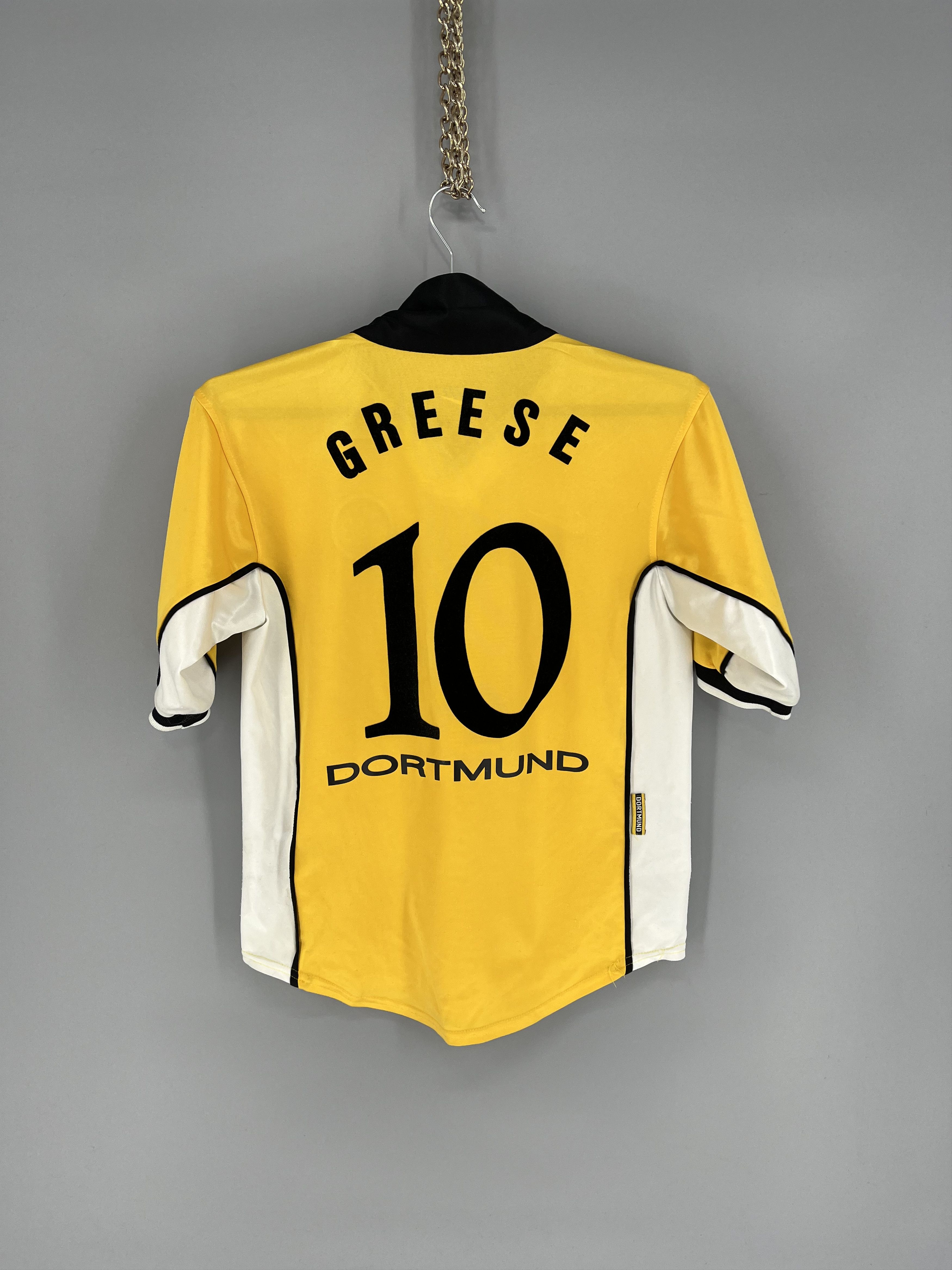 Nike BORUSSIA DORTMUND 1998/99 HOME FOOTBALL SHIRT SOCCER JERSEY Size US XS / EU 42 / 0 - 14 Thumbnail