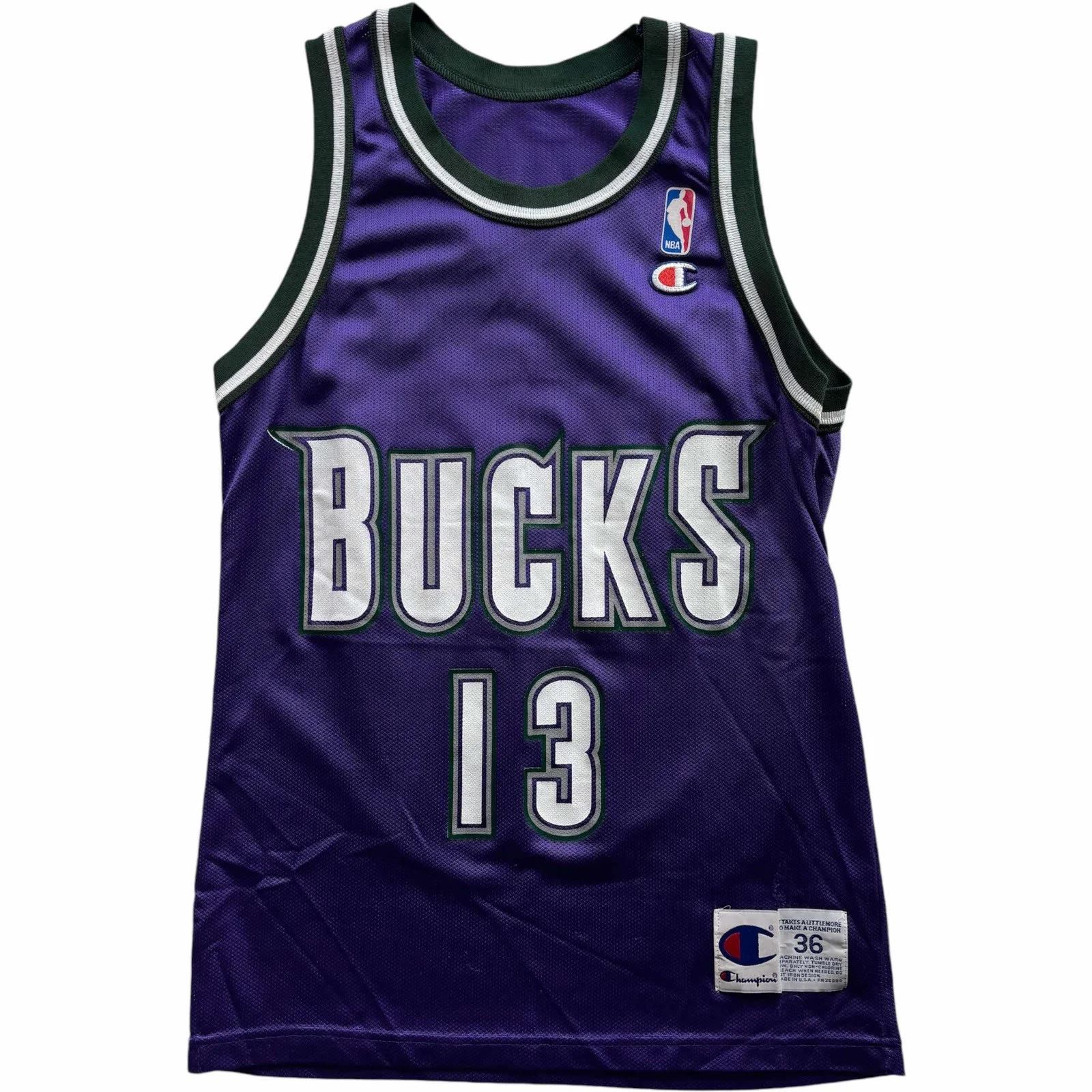 Champion Milwaukee Bucks Glenn Robinson Champion NBA jersey size 36 Size US S / EU 44-46 / 1 - 1 Thumbnail