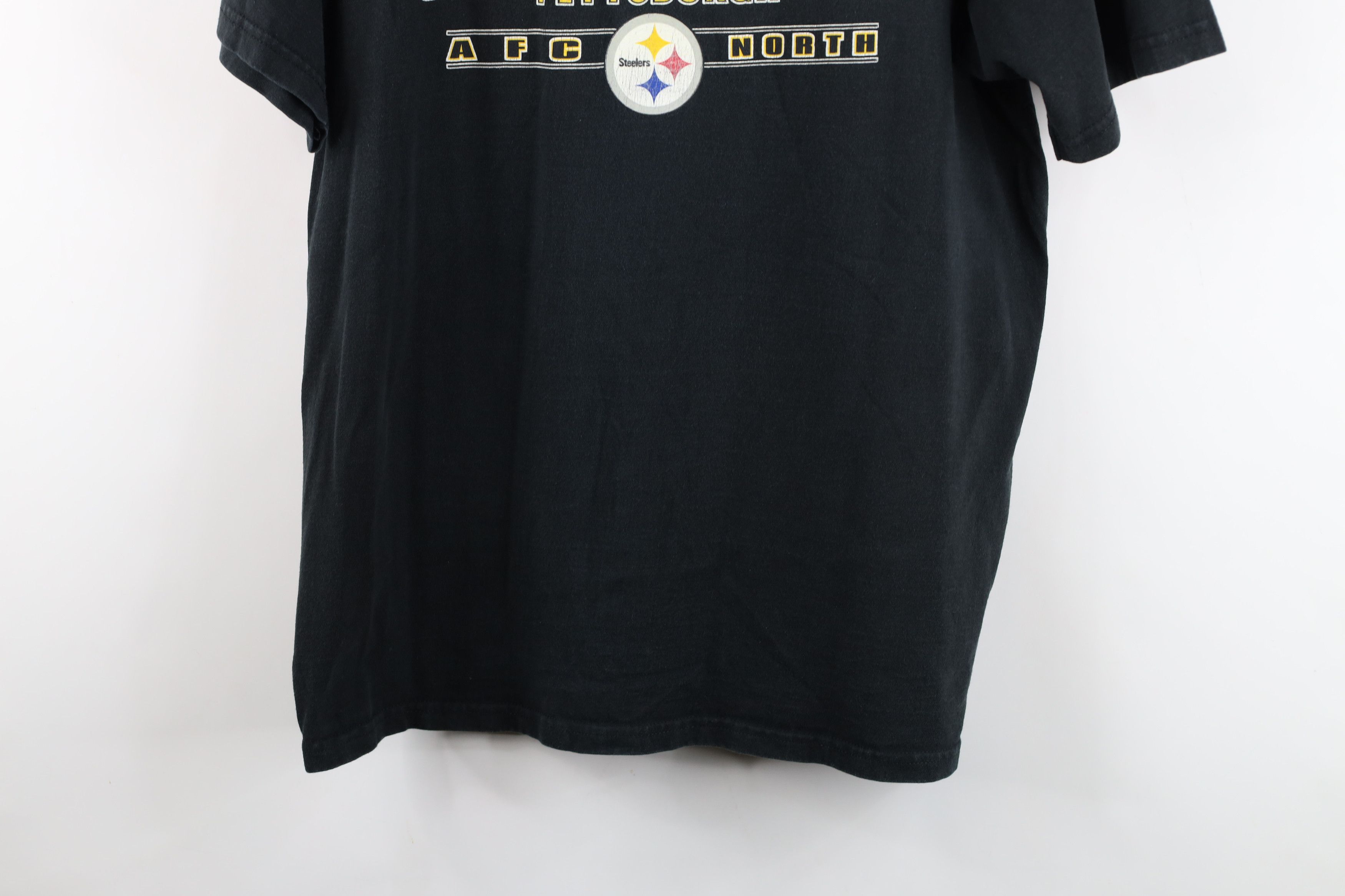 Vintage Vintage 90s Y2K Spell Pittsburgh Steelers Football T-Shirt Size US L / EU 52-54 / 3 - 3 Thumbnail