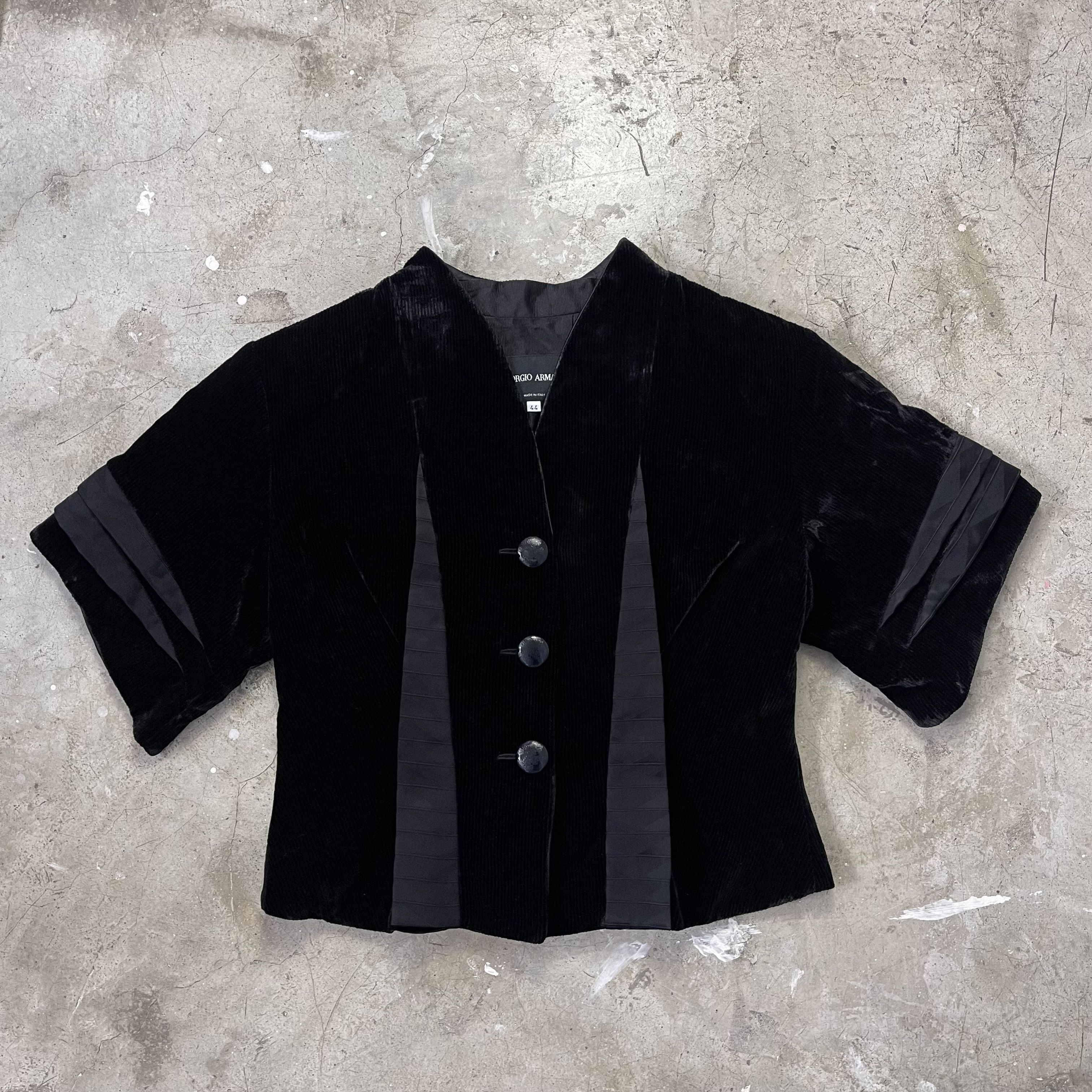 Giorgio Armani Giorgio Armani - Coduroy - Velour - Tops Size L / US 10 / IT 46 - 1 Thumbnail