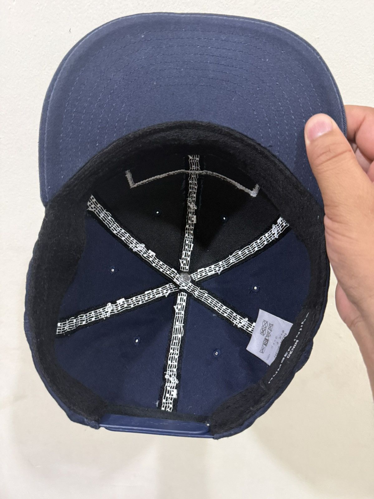 Number (N)ine Number (N)ine Box Logo Dark Blue Snapback Size ONE SIZE - 5 Thumbnail
