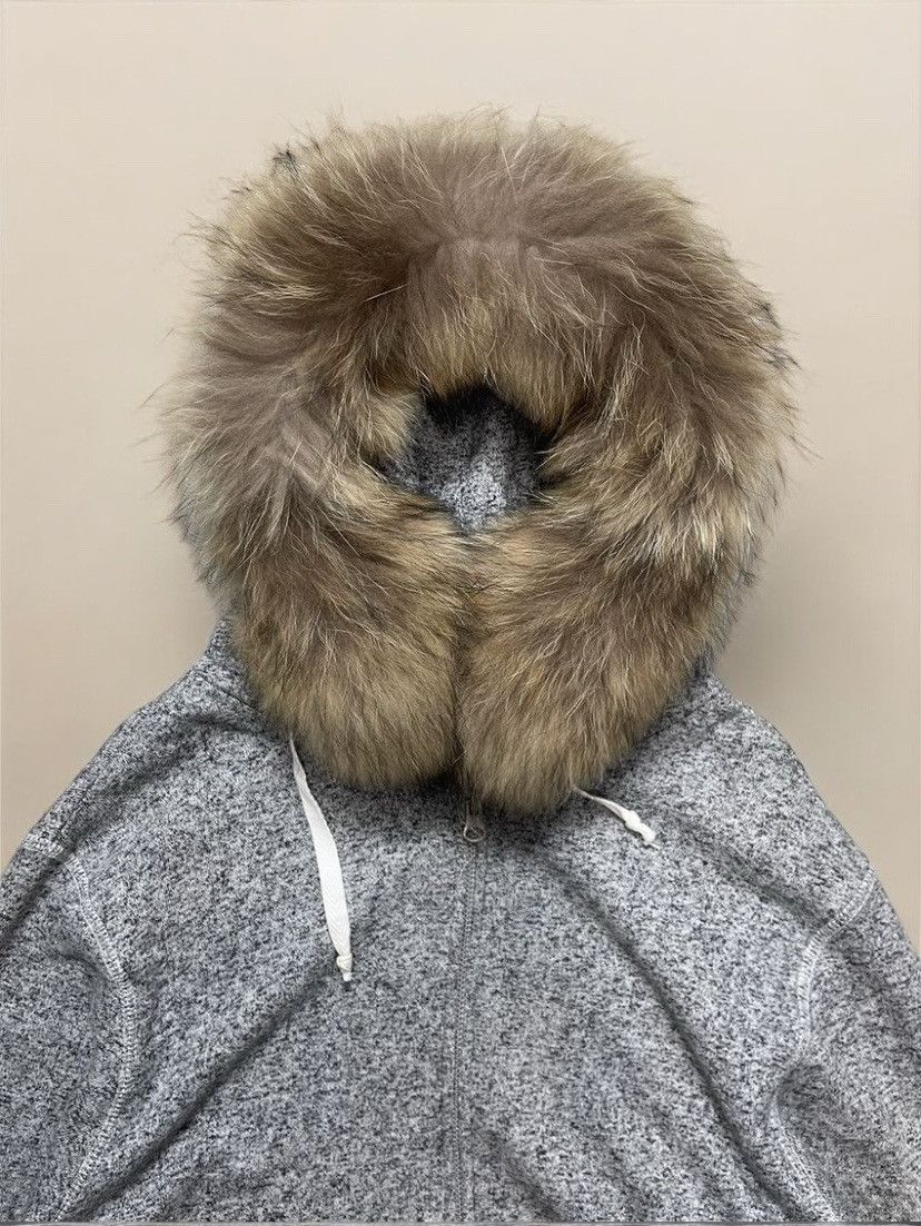 If Six Was Nine × Japanese Brand × Le Grande Bleu (L.G.B.) Distressed LGB If Six Was Nine Style Faux Fur Zip Hoodie Size US L / EU 52-54 / 3 - 3 Thumbnail