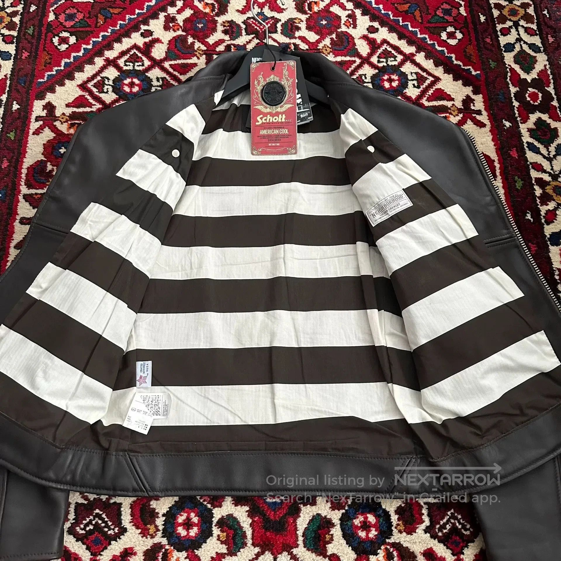 Neighborhood nbhd x schott leather jacket size 36. Size US S / EU 44-46 / 1 - 5 Thumbnail