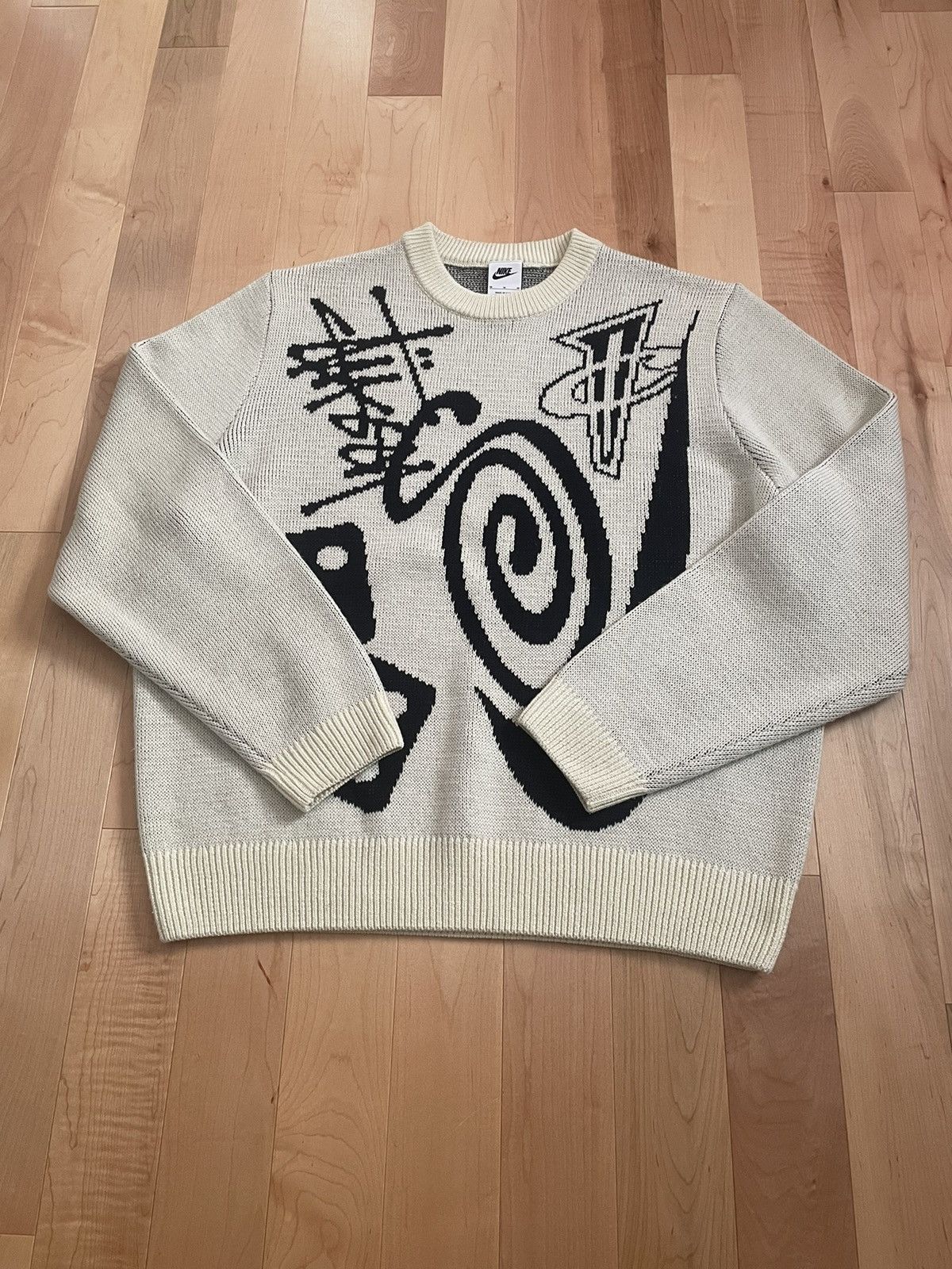 Nike Stussy x Nike Knit Sweater Grailed