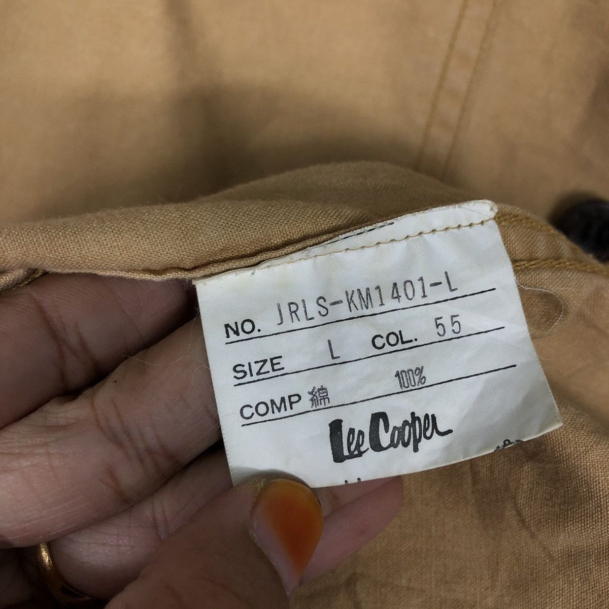 Vintage 📌Vintage Chore Work Jacket Lee Cooper Multi Pocket Size US L / EU 52-54 / 3 - 19 Thumbnail