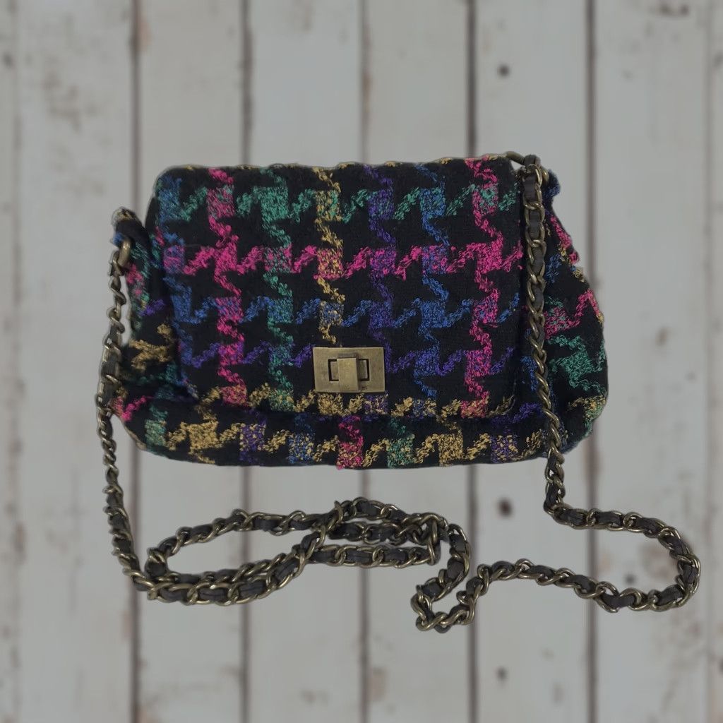 Forever 21 Forever 21 Multicolor Crossbody Bag Small with Chain Strap for Women Size ONE SIZE - 1 Thumbnail
