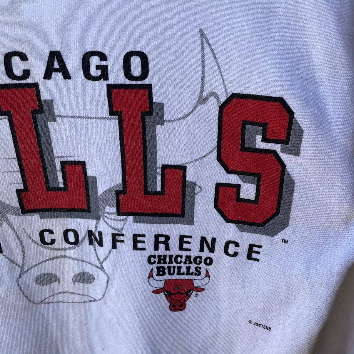 NBA × Vintage 🔥Vintage 90s Chicago Bulls Big Logo Sweatshirts Size US S / EU 44-46 / 1 - 4 Thumbnail