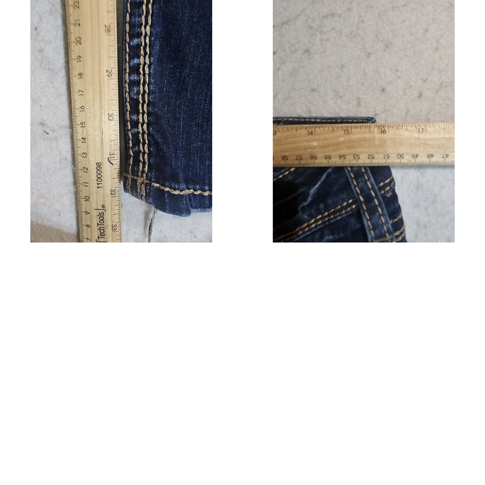 Silver Jeans Co. Silver Jeans Co. Suki Mid Straight Jeans Women 31x32 Blue Denim Stretch 5-Pocket Distressed Cowboy Southwestern Logo Vintage? No Size 24" / US 00 / IT 34 - 9 Thumbnail
