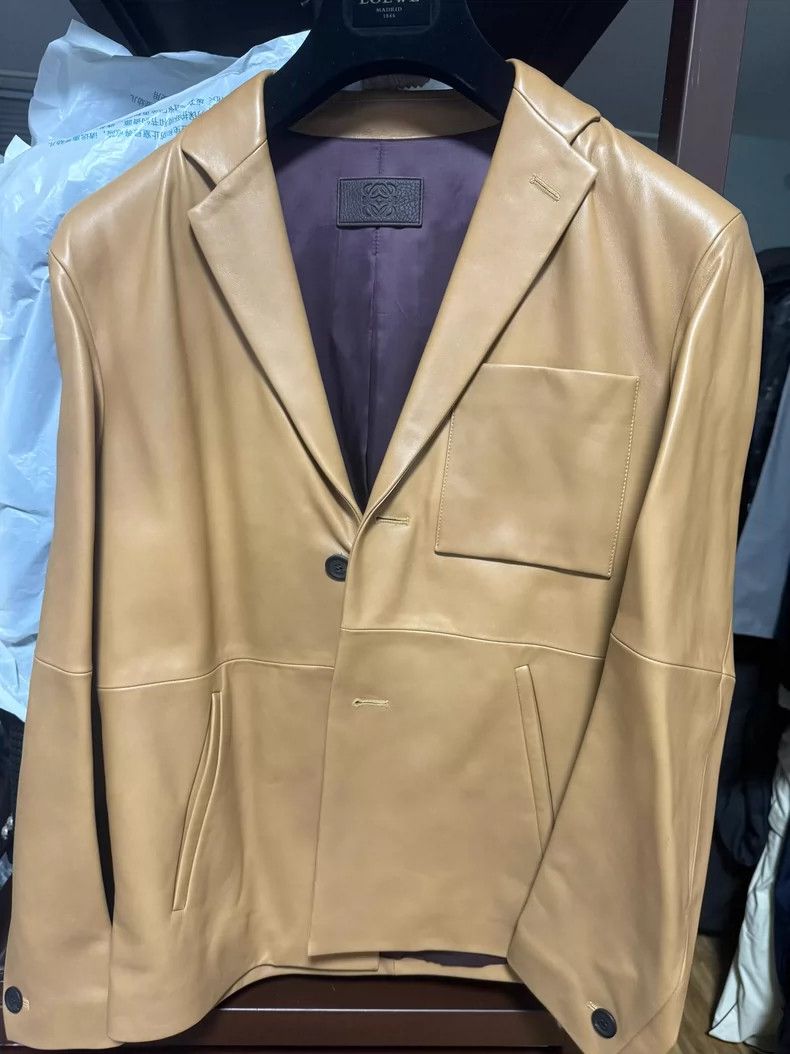 Loewe LOEWE Men's leather clothing Size US M / EU 48-50 / 2 - 8 Thumbnail