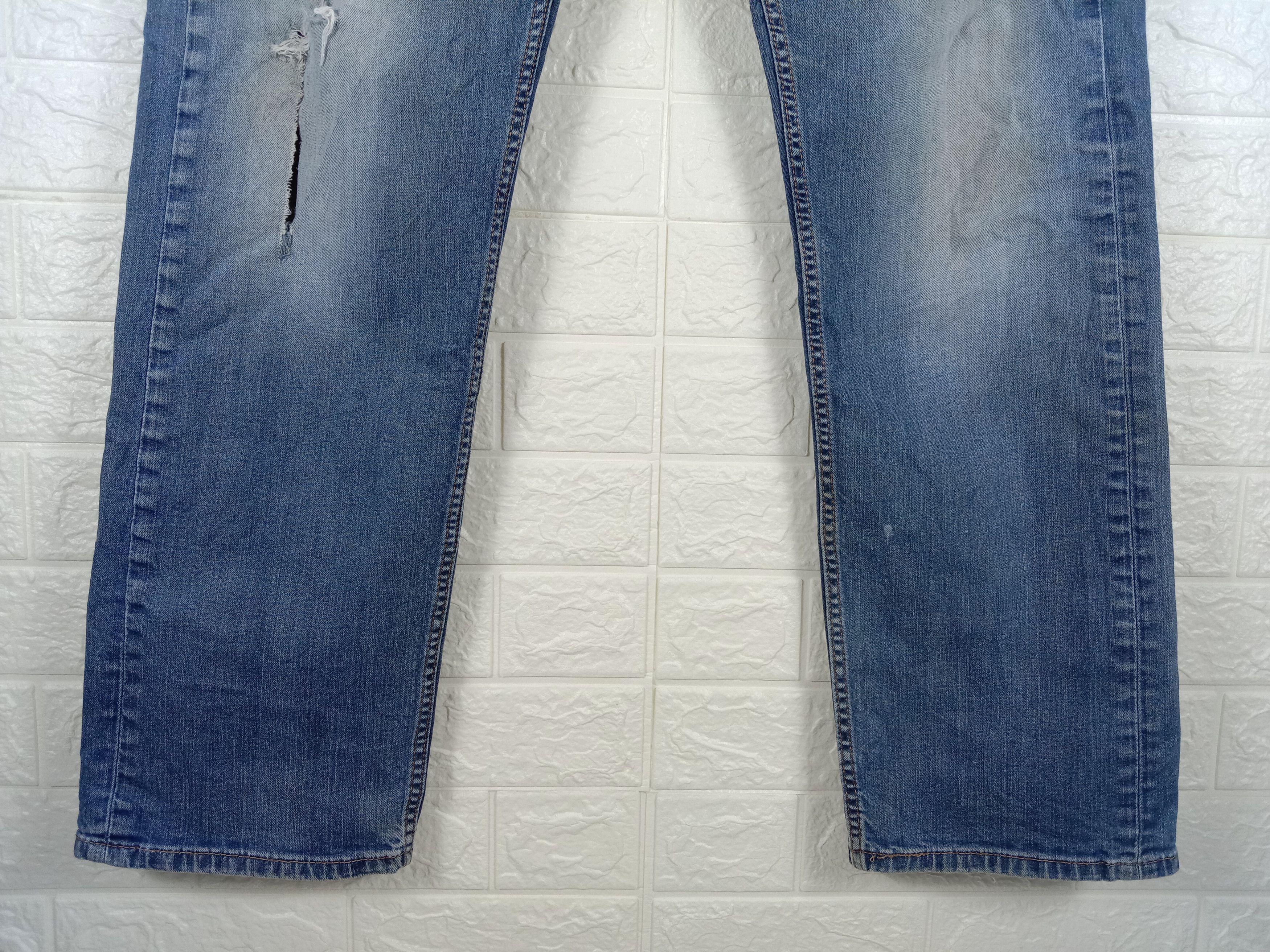 Levi's Vintage Levi's 505 Jeans Regular Fit Distressed Denim Size US 37 - 4 Thumbnail