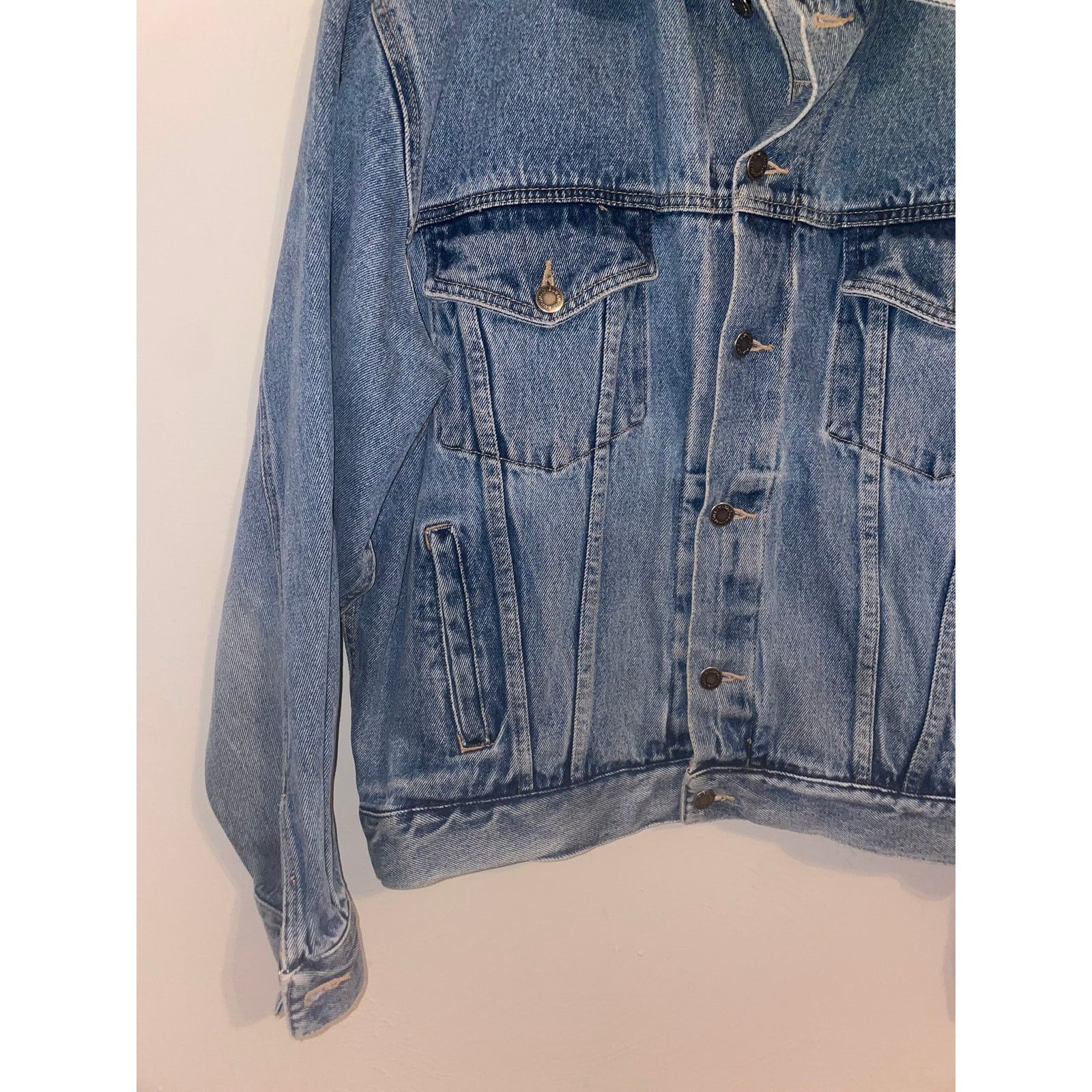 Wrangler Vintage Wrangler Hero Denim Jacket Outerwear VTG XL X-Large Size US XL / EU 56 / 4 - 4 Thumbnail