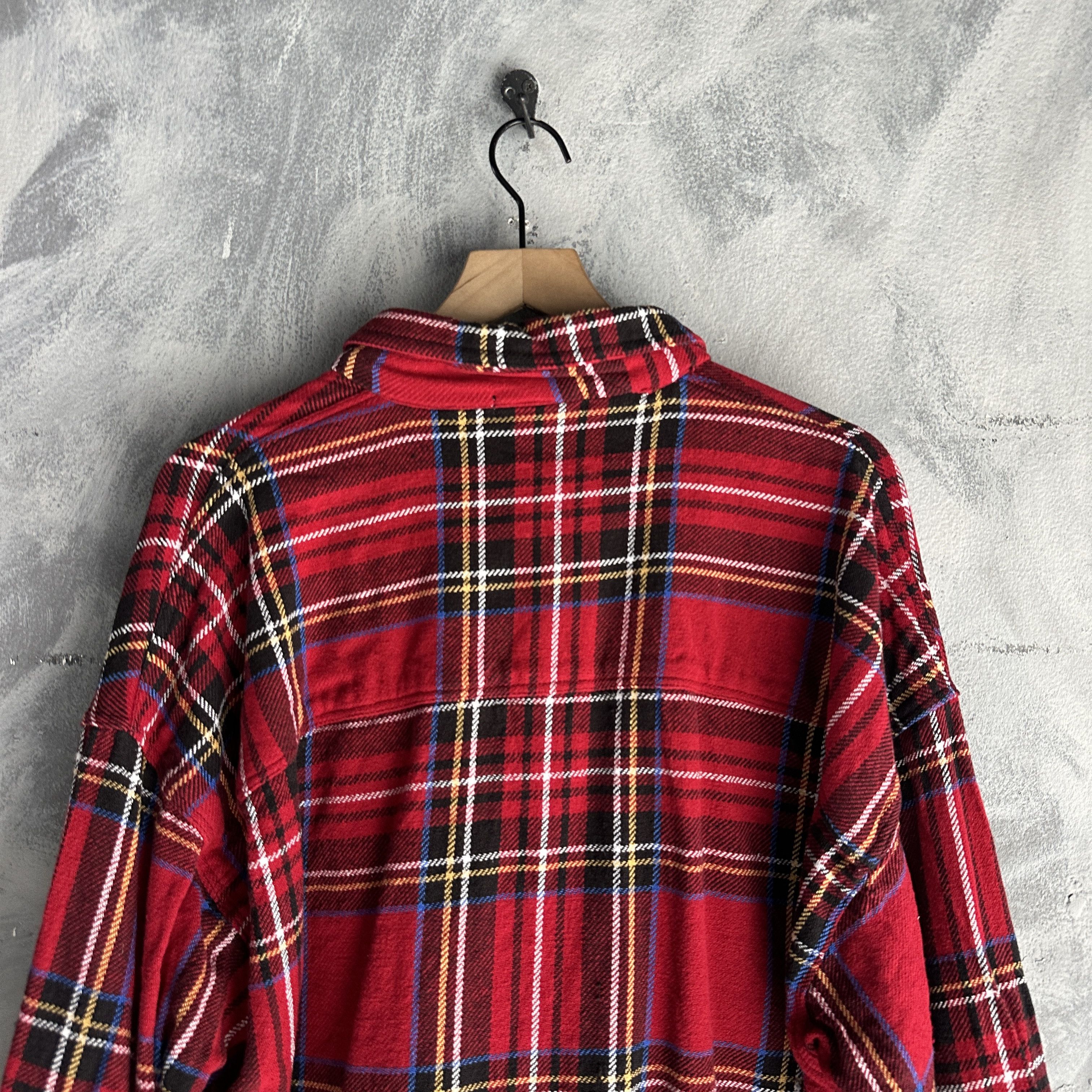 MNML MNML Jacket Men’s Plaid Streetwear Distressed Patchwork Size US L / EU 52-54 / 3 - 7 Thumbnail