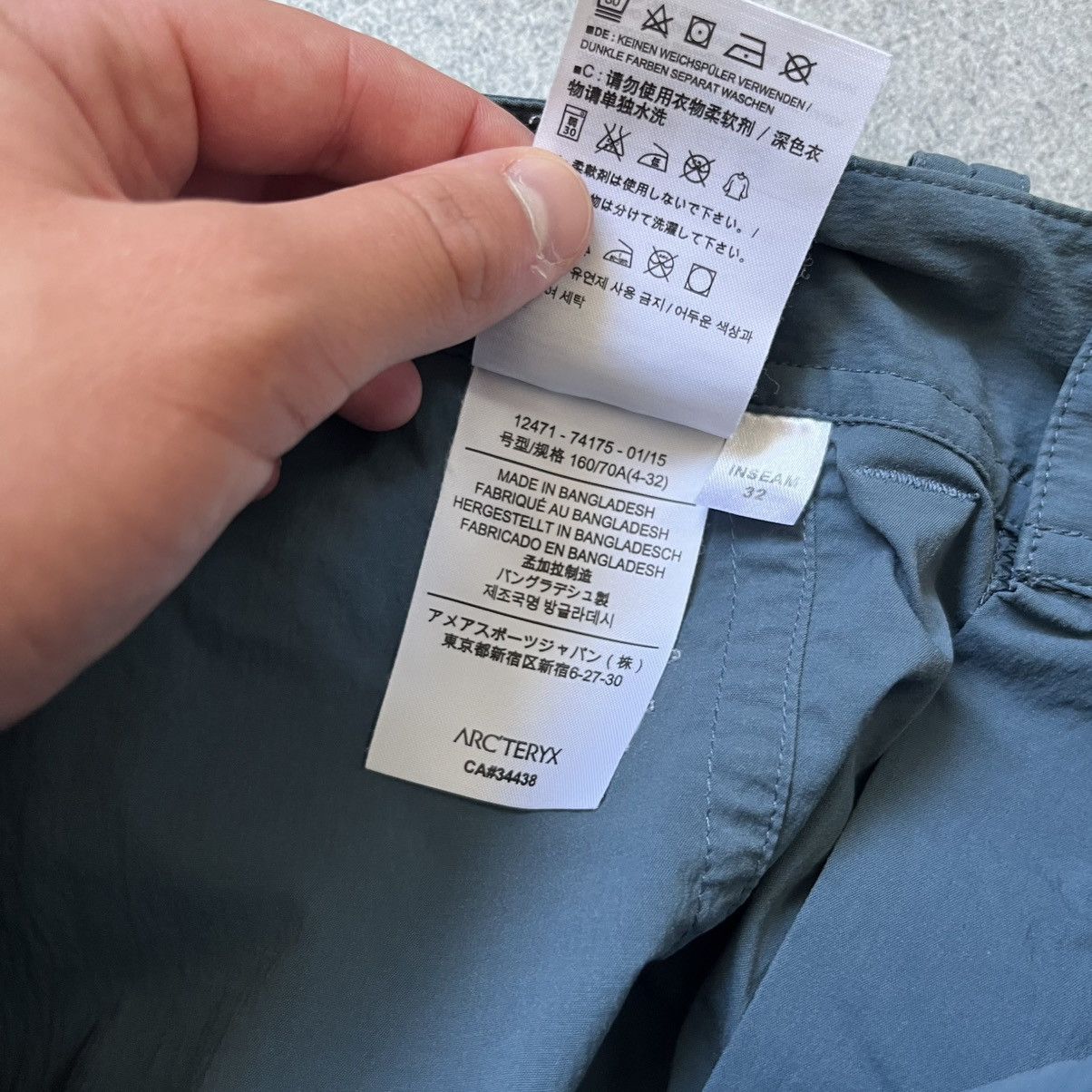 Arc'teryx Arcteryx pants nylon vintage small logo Gorpcore Size US 30 / EU 46 - 17 Thumbnail