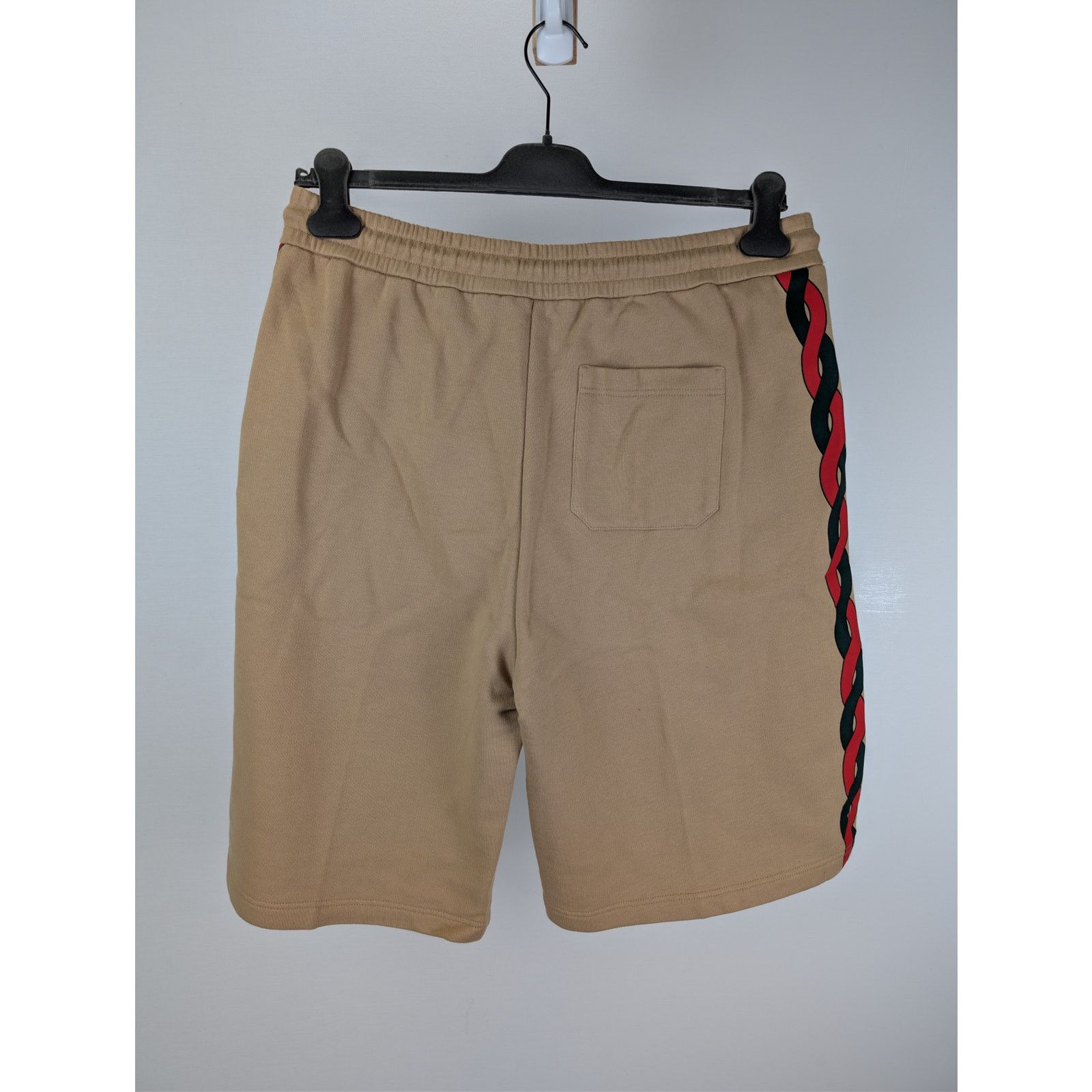 Gucci o1rshd1 Light Felted Cotton Jersey Basket Pant Short Camel Size US 36 / EU 52 - 9 Thumbnail