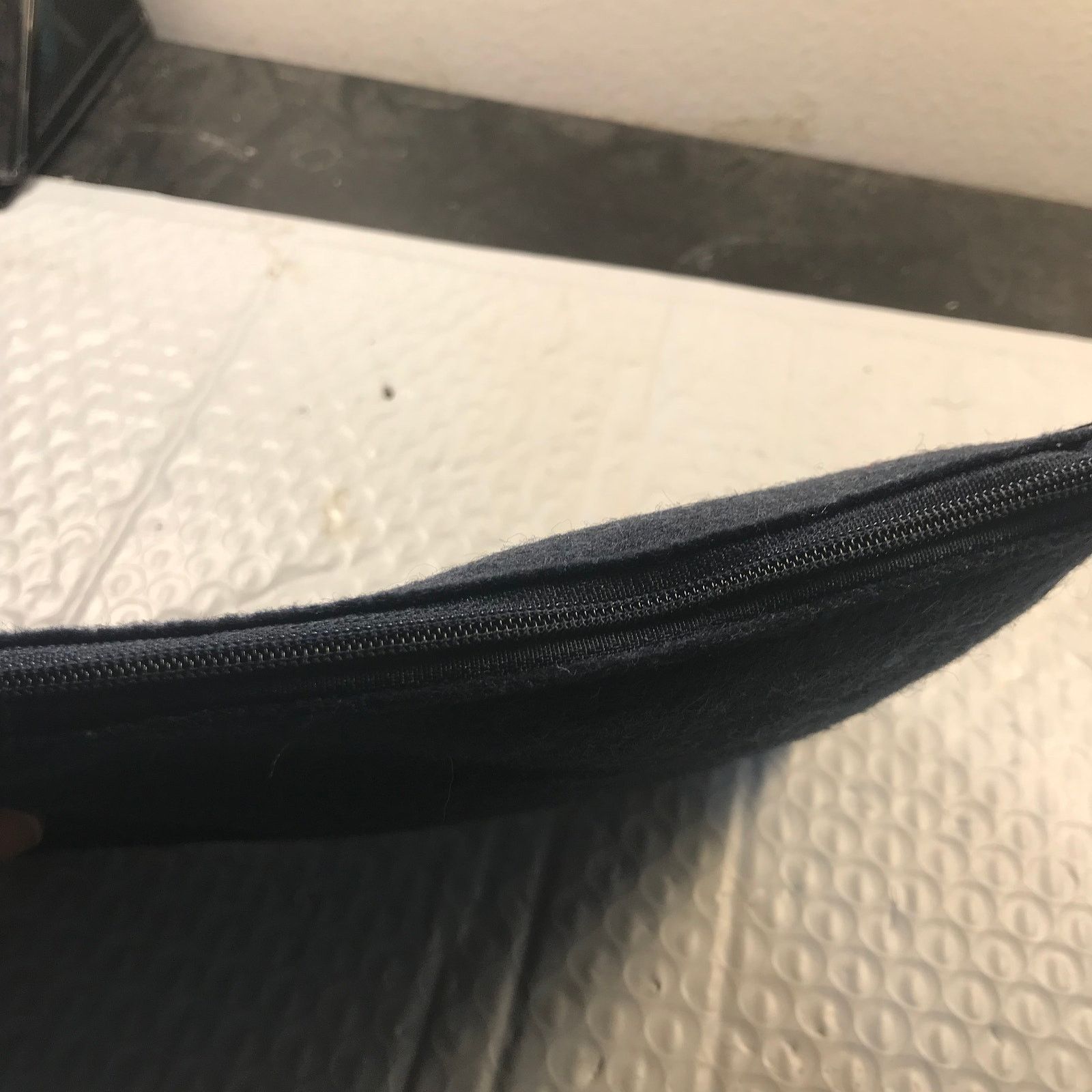 Shinola SHINOLA DETROIT Travel Case Blue Felt Zip Closure Size ONE SIZE - 3 Thumbnail
