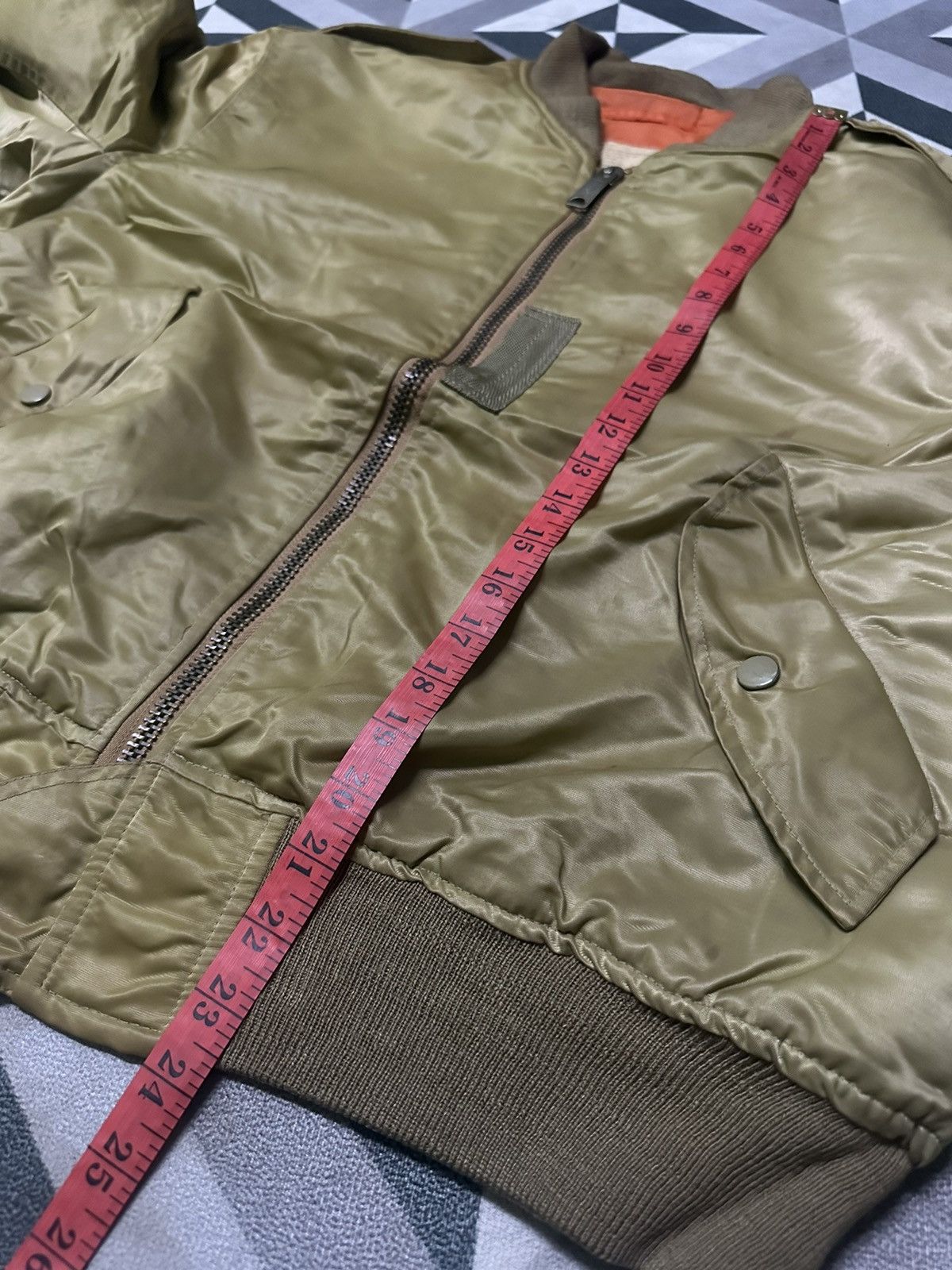 Vintage Vintage militiry bomber jacket Size US L / EU 52-54 / 3 - 10 Thumbnail