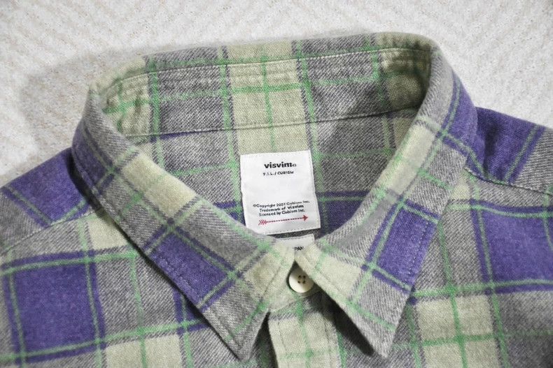 Visvim Visvim 23aw Pioneer Khadi Check Shirt-2506 Size US L / EU 52-54 / 3 - 4 Thumbnail