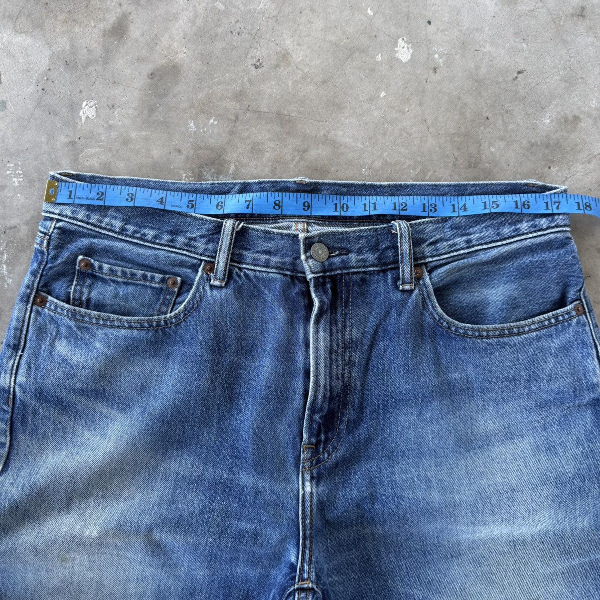 Japanese Brand W35 Vintage S002 Faded Ripped Denim Jean Pants Size US 35 - 5 Thumbnail