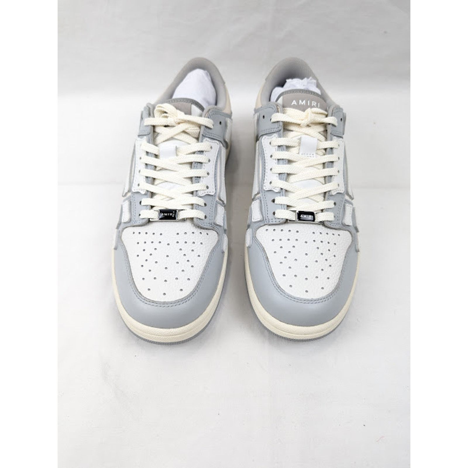 Amiri o1rshd1 Skelton Low-Top Sneakers in Grey Size US 12 / EU 45 - 13 Thumbnail