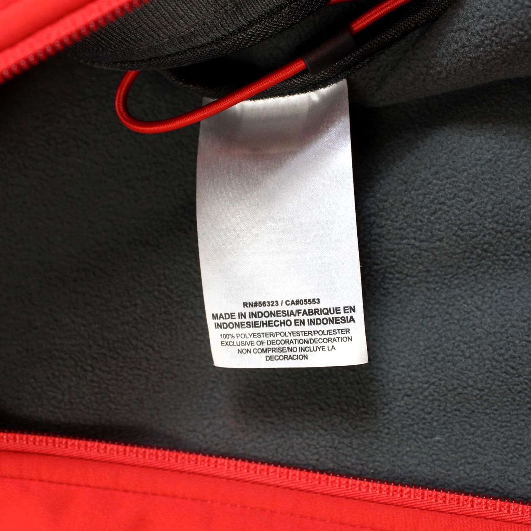 Nike Nike Jacket Mens Large Red Softshell Full Zip Joga Football Club 2009 FC Soccer Size US L / EU 52-54 / 3 - 4 Thumbnail