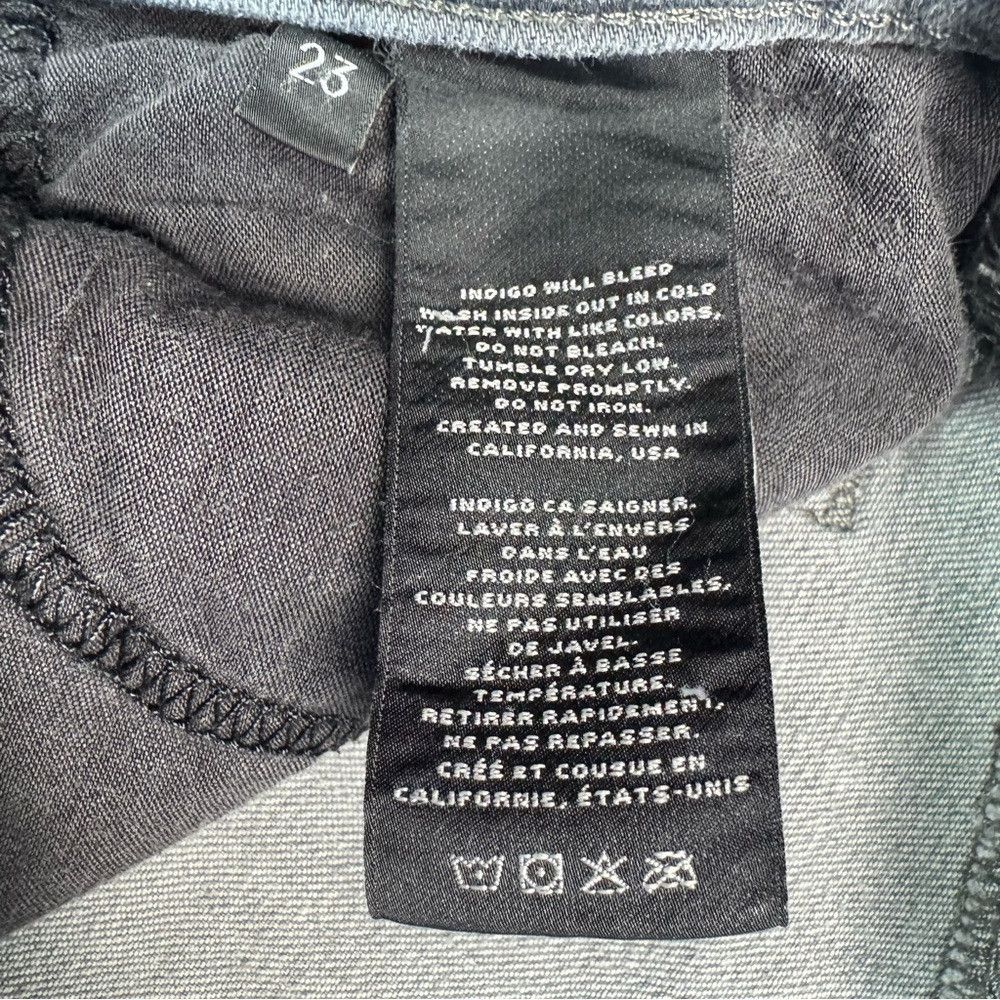 J Brand J Brand 835 Mid Rise Capri Jeans in Intent Size 23 Size 23" - 6 Thumbnail