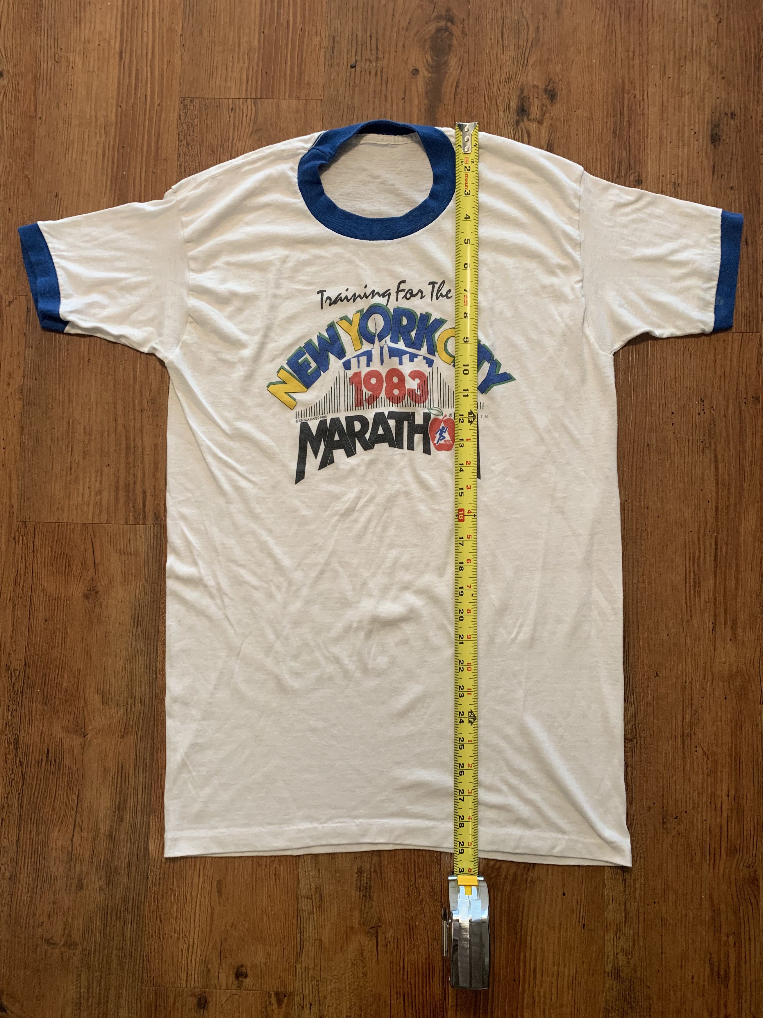 Vintage *Super Rare* 1983 NYC Marathon Size US M / EU 48-50 / 2 - 3 Thumbnail